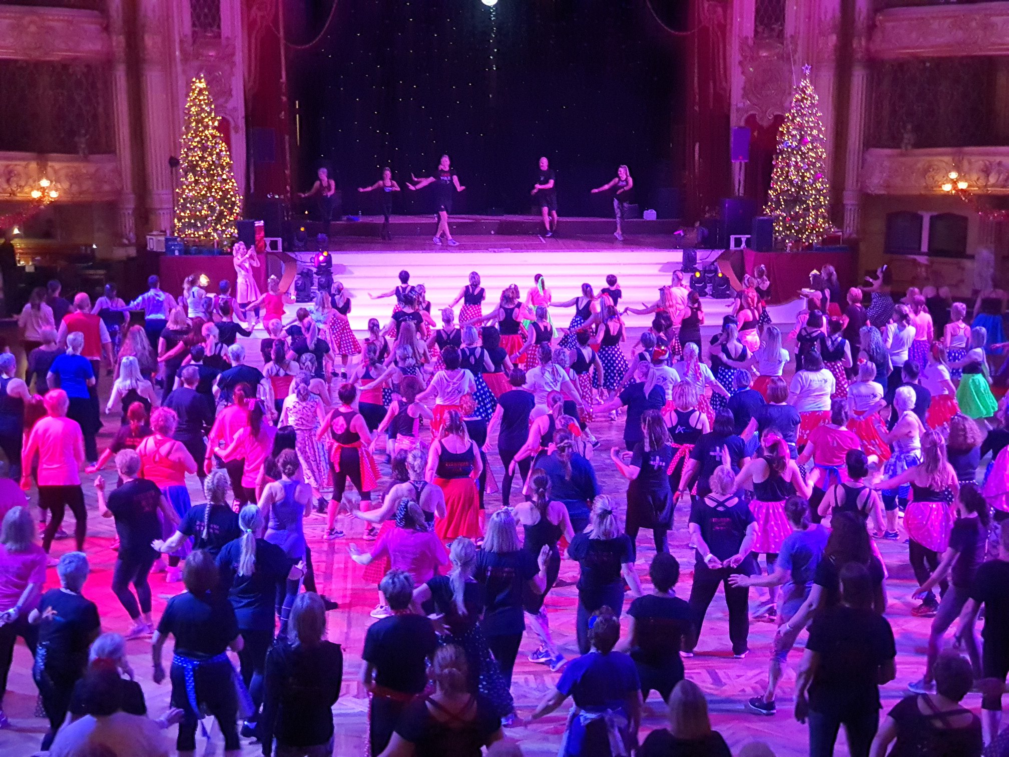 Fitsteps rock around the christmas tree , fitsteps in blackpool , fitsteps production by Cannock Sound , 