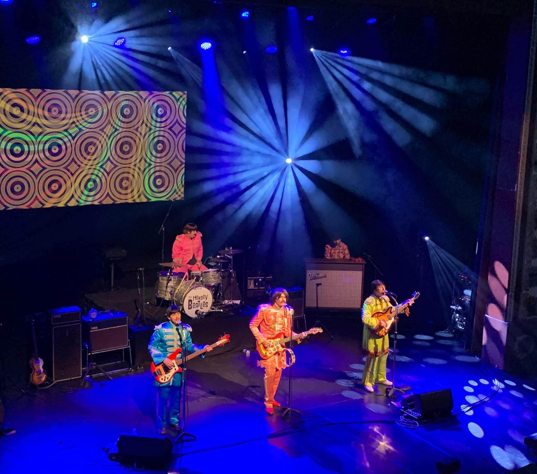 newark ,mersey beatles , the beatles , the upbeat beatles  , tribute band , production for touring bands , production for tribute band ,