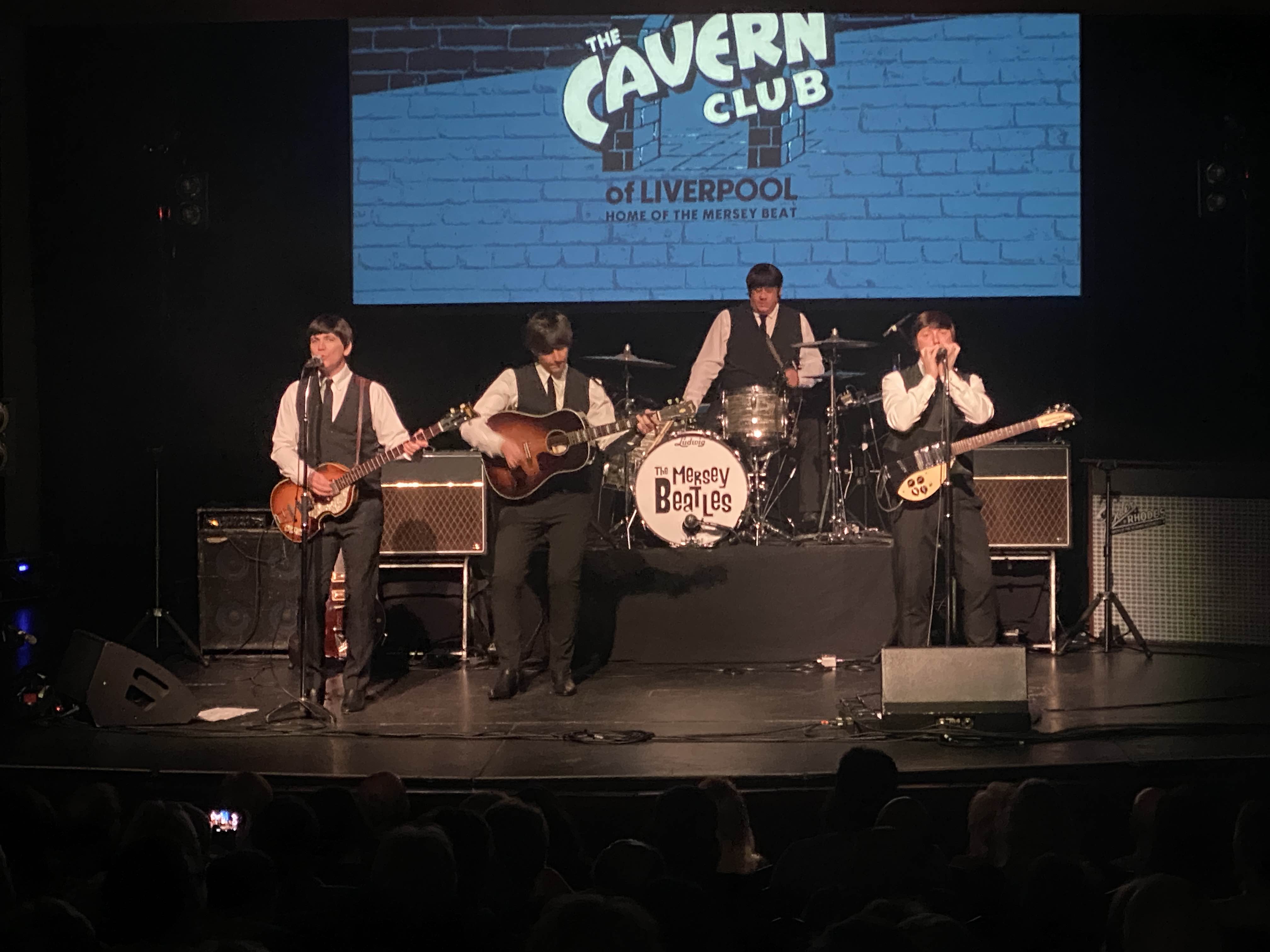 mersey beatles , the beatles , the upbeat beatles , hoddesdon , tribute band , production for touring bands , production for tribute band ,