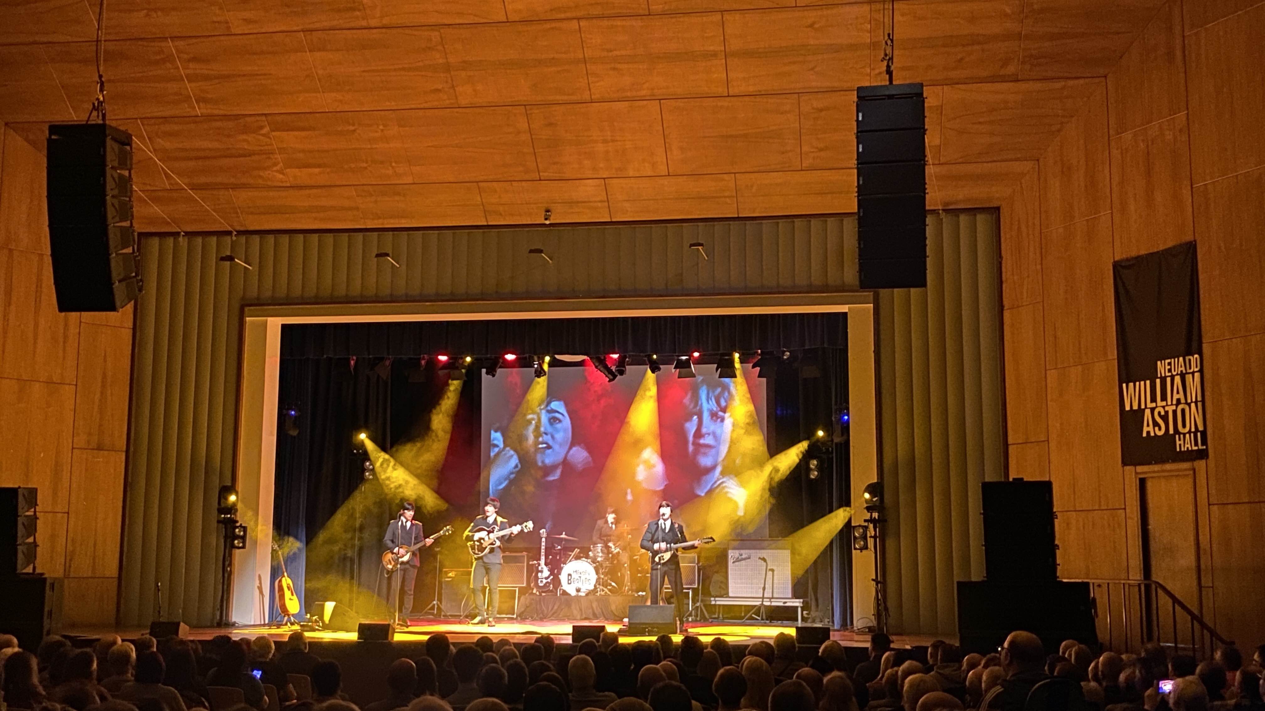 mersey beatles , the beatles , the upbeat beatles , hoddesdon , tribute band , production for touring bands , production for tribute band ,