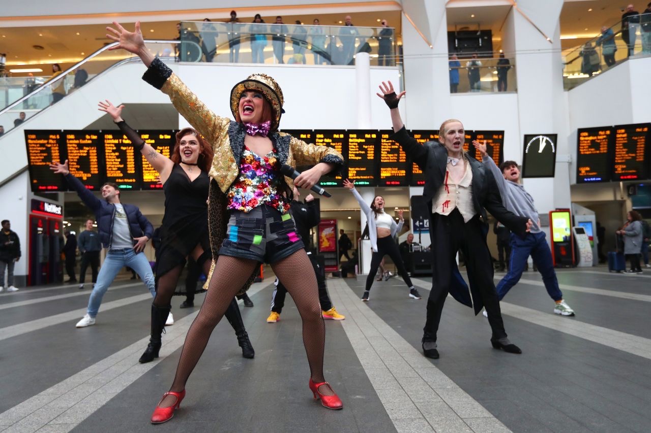 rocky horror show , birmingham , flash mob , audio birmingham , rental audio birmingham ,