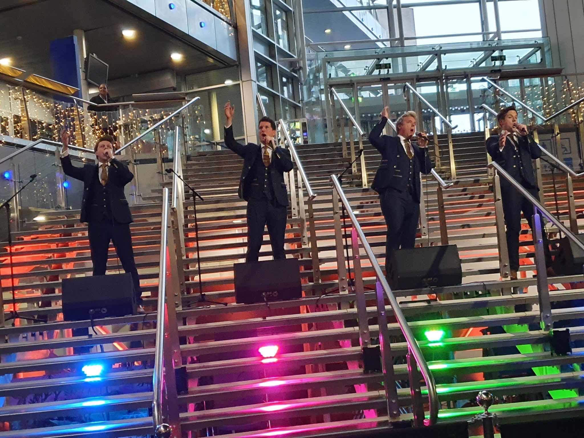 G4 , G4 Birmingham , G4 Milleniuim Point , millenium point events , Birmingham city centre events , music in Birmingham , production at Millenium Point , cannock sound hire , cannock sound , stagemen , 