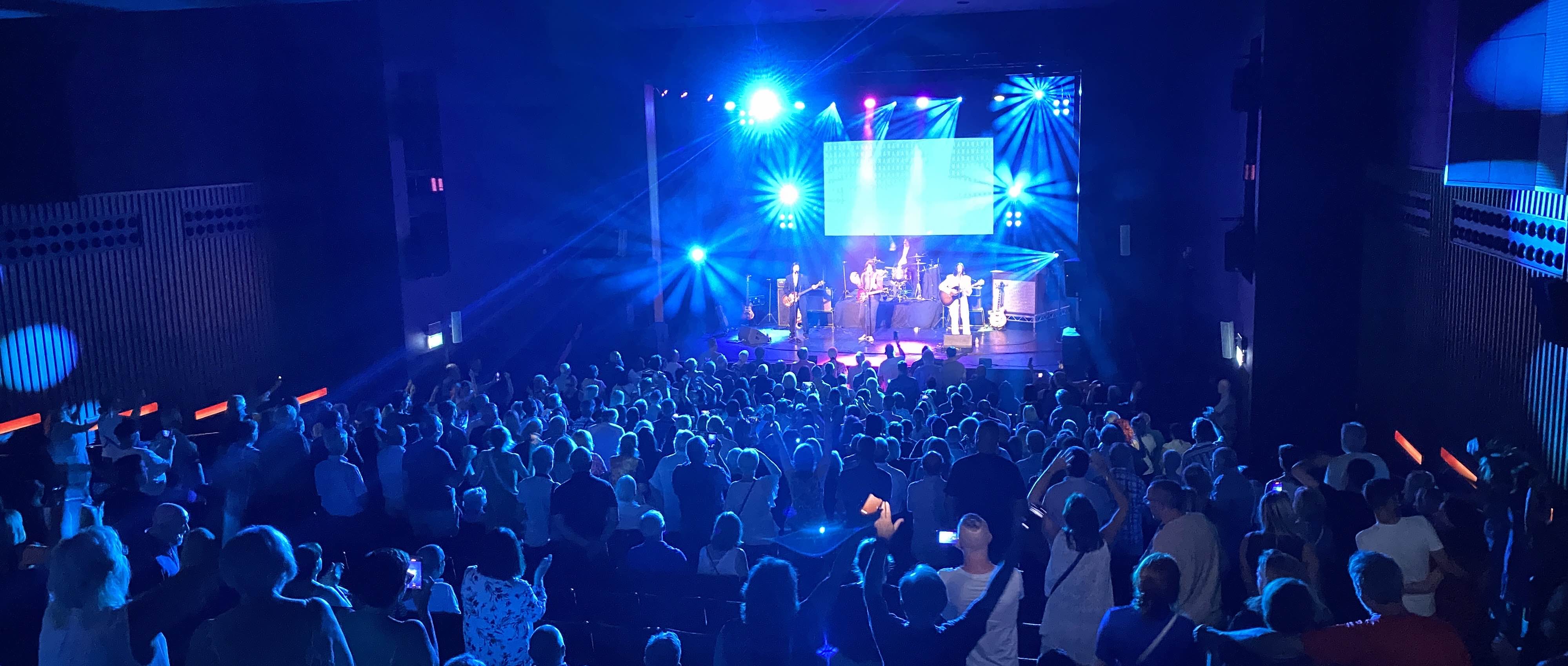 mersey beatles , the beatles , the upbeat beatles , kings lynn , corn exchange, tribute band , production for touring bands , production for tribute band ,