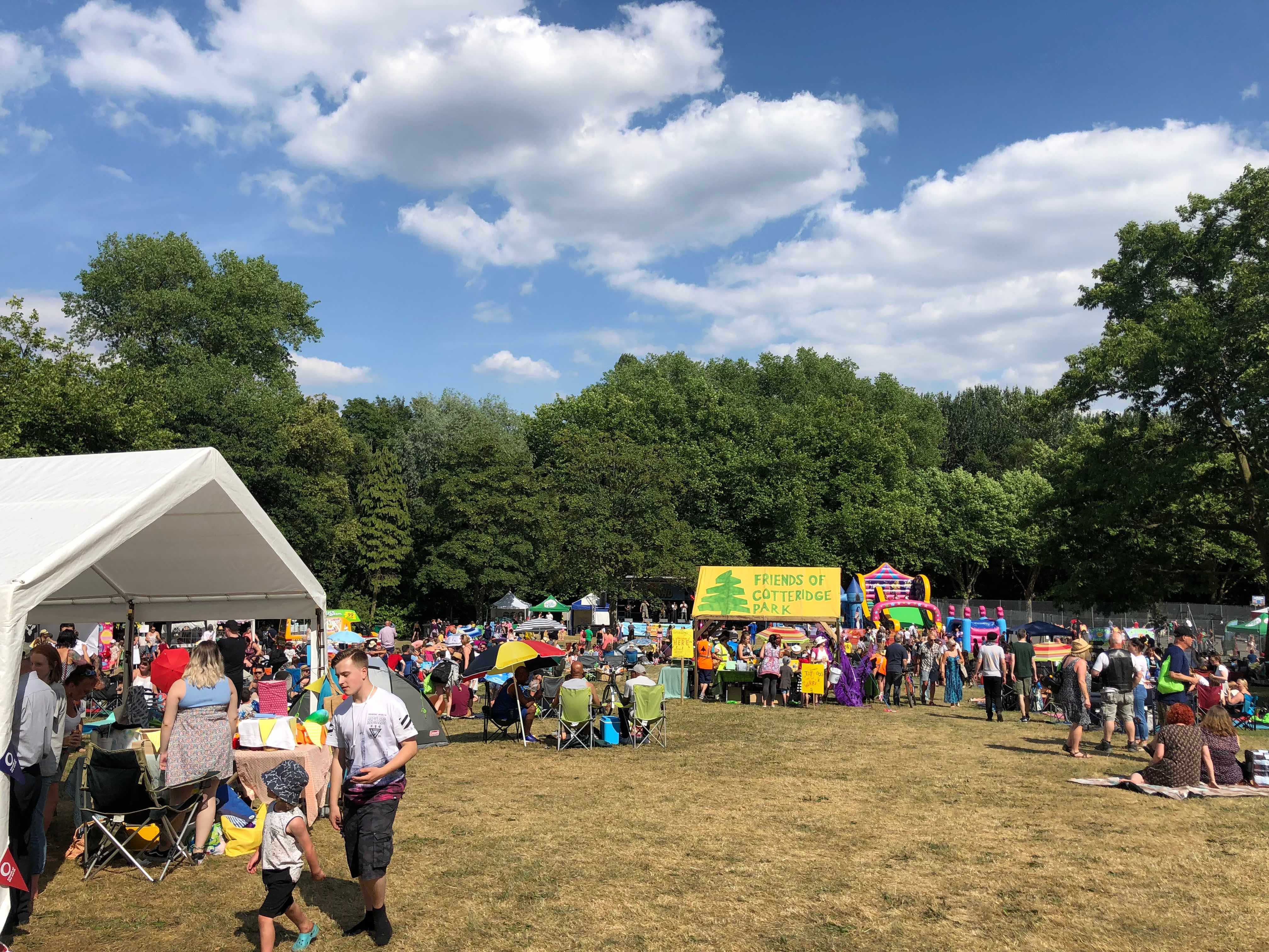 Coco Mad , music festival in Cotteridge Park , cocomad , #cocomad , free festival , concert , outdoor free show , outdoor production , Birmingham festival , 