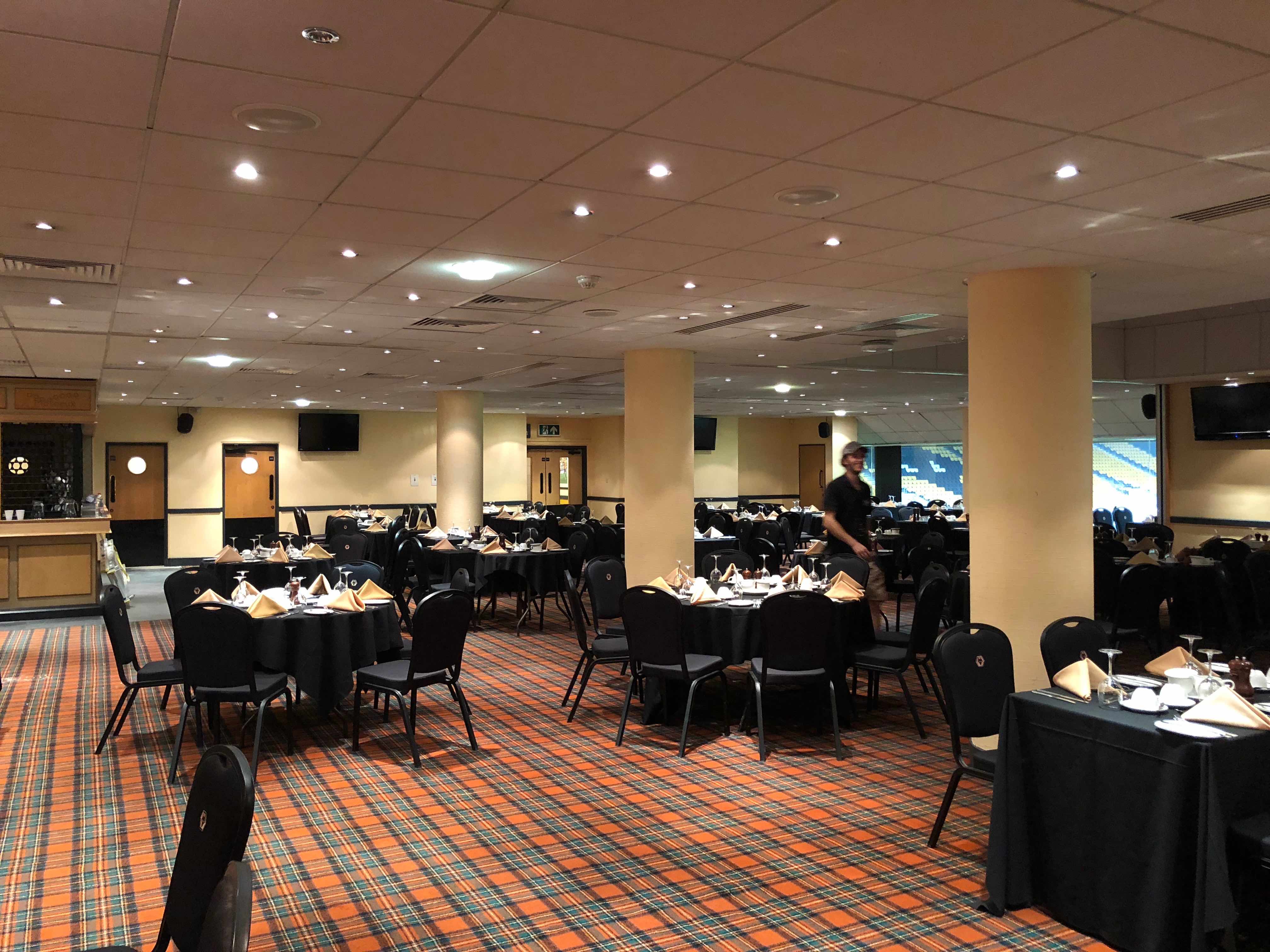 Audio install at Wolves FC, Wolverhampton