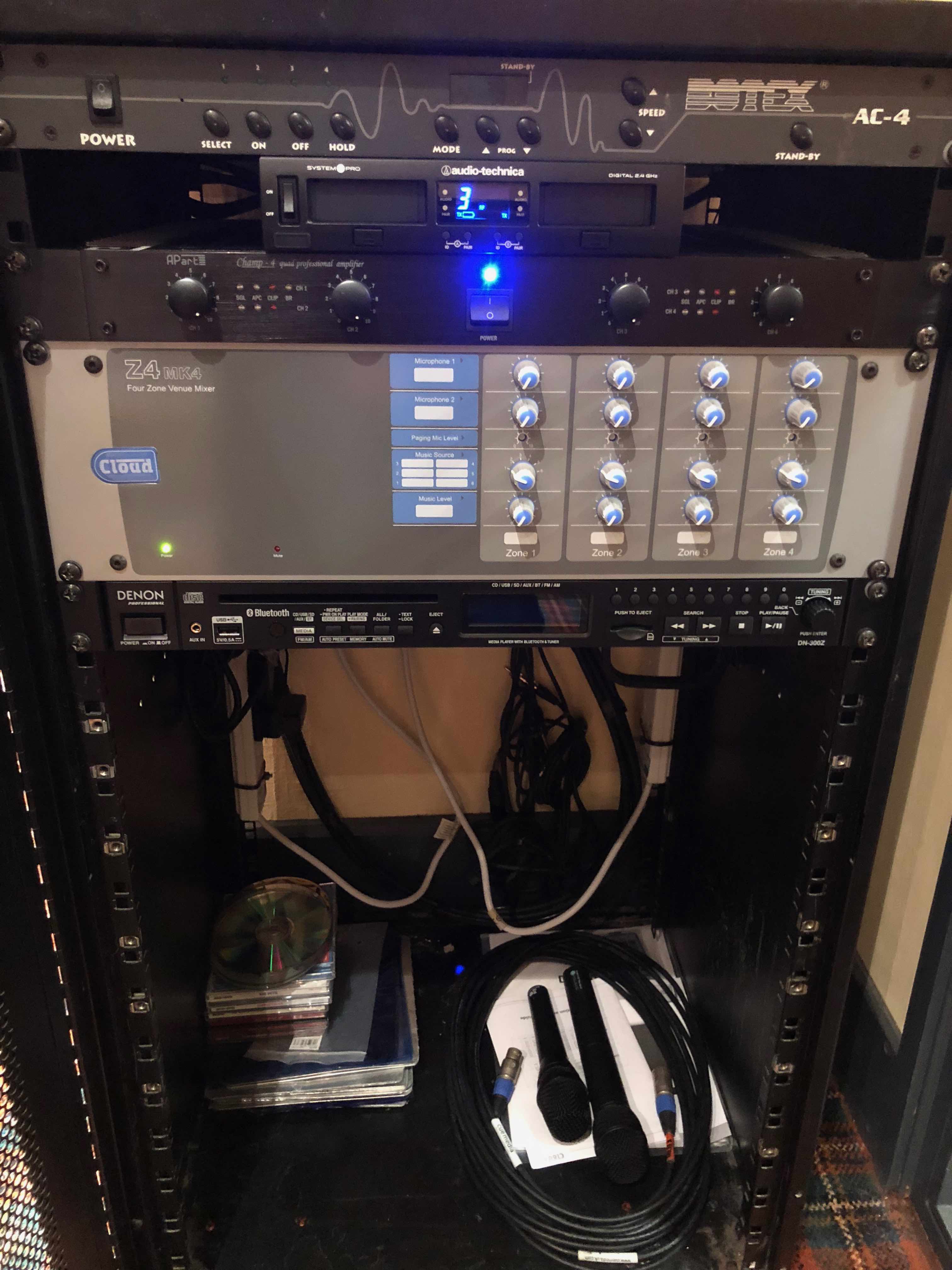 Audio install at Wolves FC, Wolverhampton