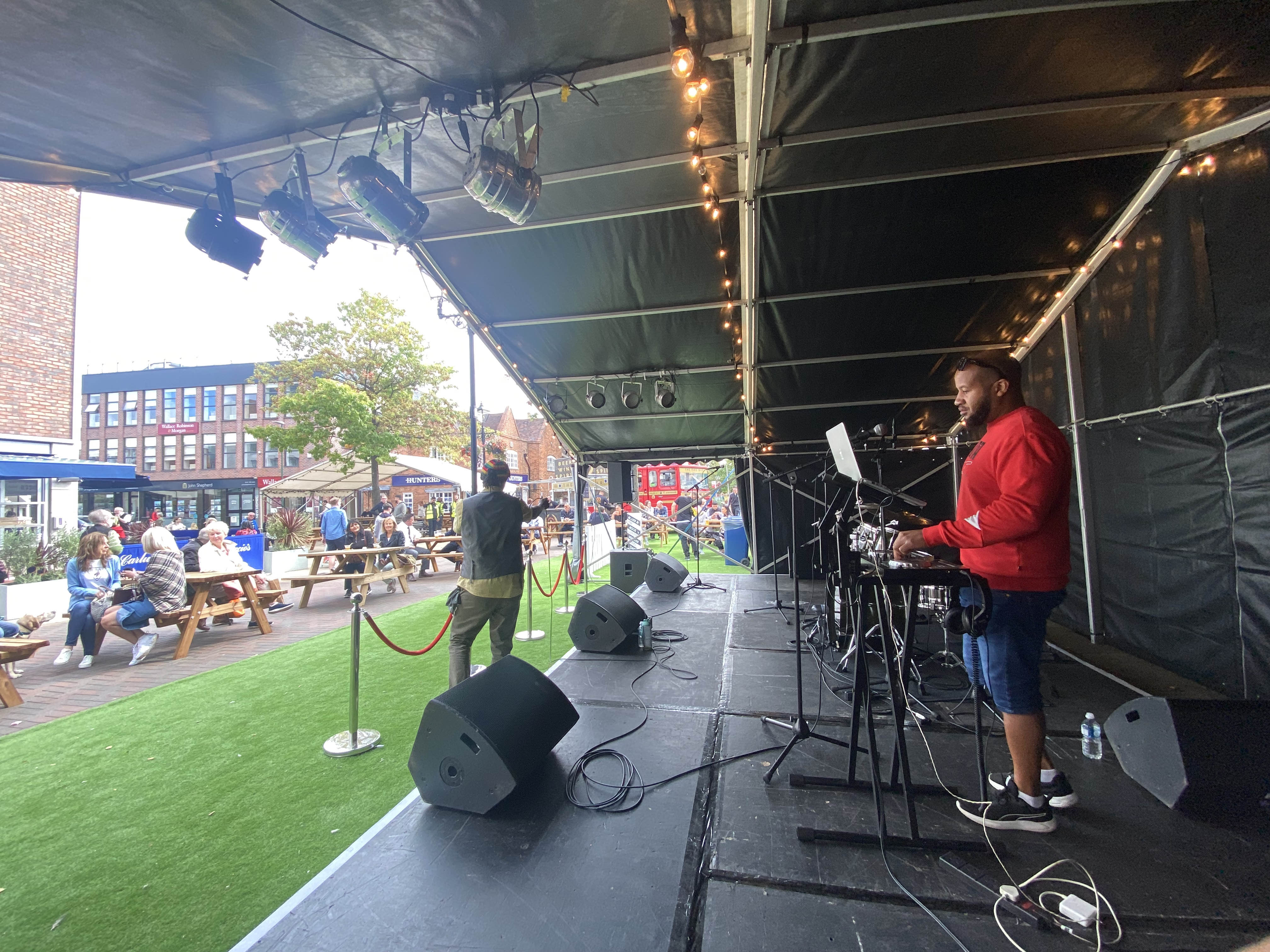 hednesford , hednesford town , hednesford FC , hednesford festival , hednesford concert , stagemen , cannock sound hire ,