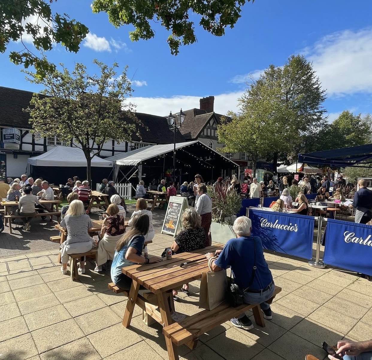 hednesford , hednesford town , hednesford FC , hednesford festival , hednesford concert , stagemen , cannock sound hire ,