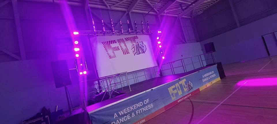 fitjam , fit jam , fitness , pa hire , audio hire , staging hire ,
