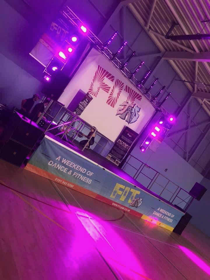 fitjam , fit jam , fitness , pa hire , audio hire , staging hire ,
