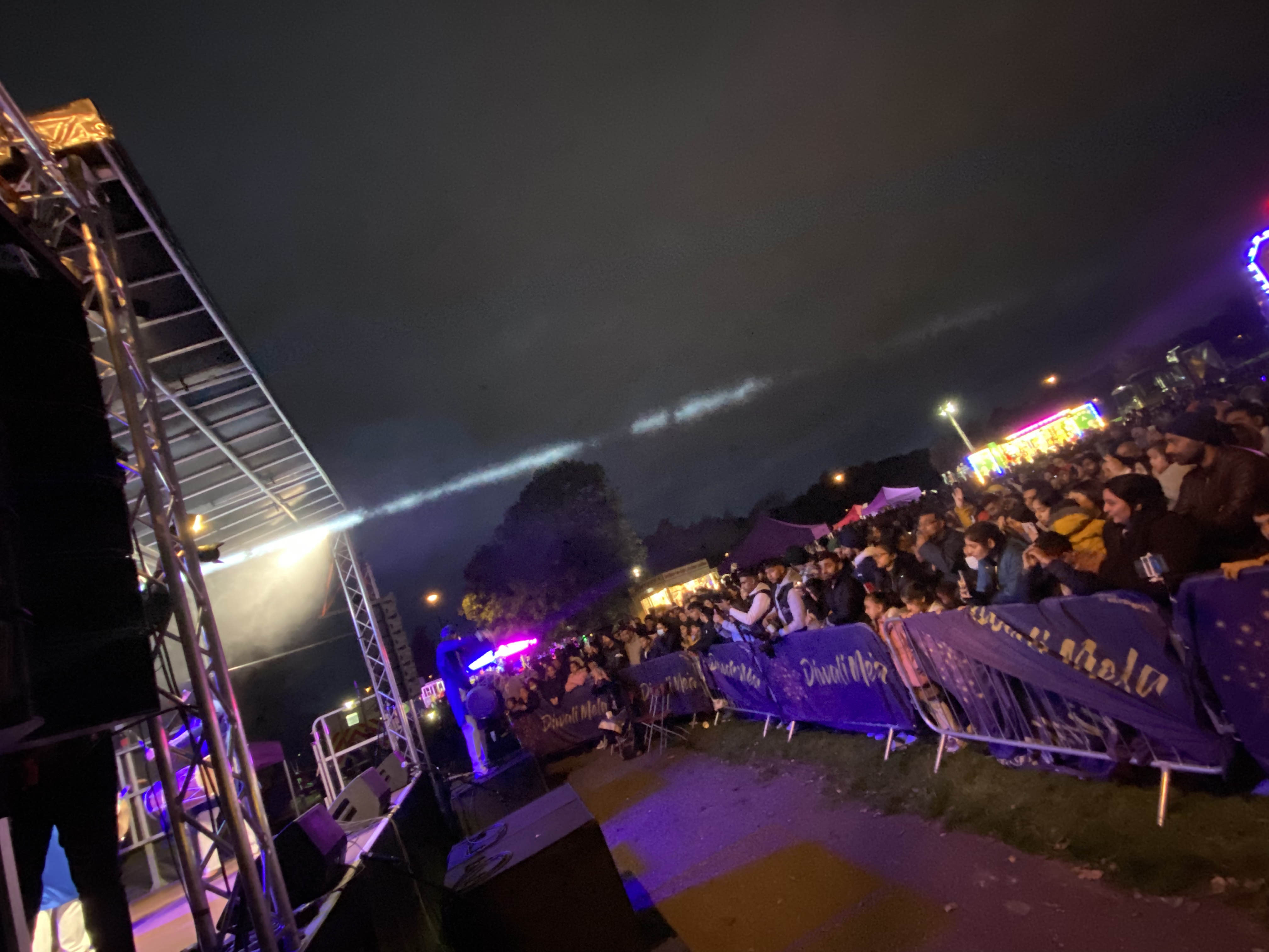 diwali , diwali wolverhampton , phoenix park , wolves , 2021 , cannocksound , stagemen , indian ,