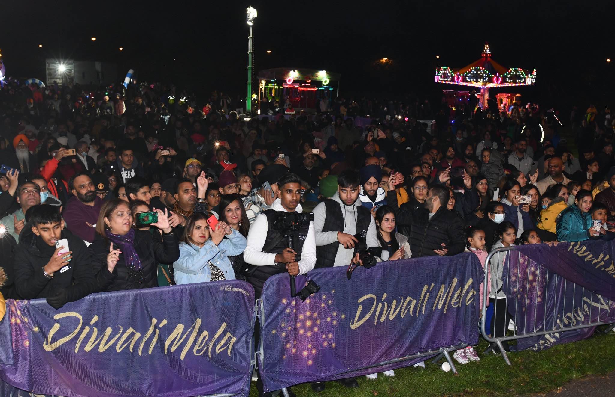 diwali , diwali wolverhampton , phoenix park , wolves , 2021 , cannocksound , stagemen , indian ,