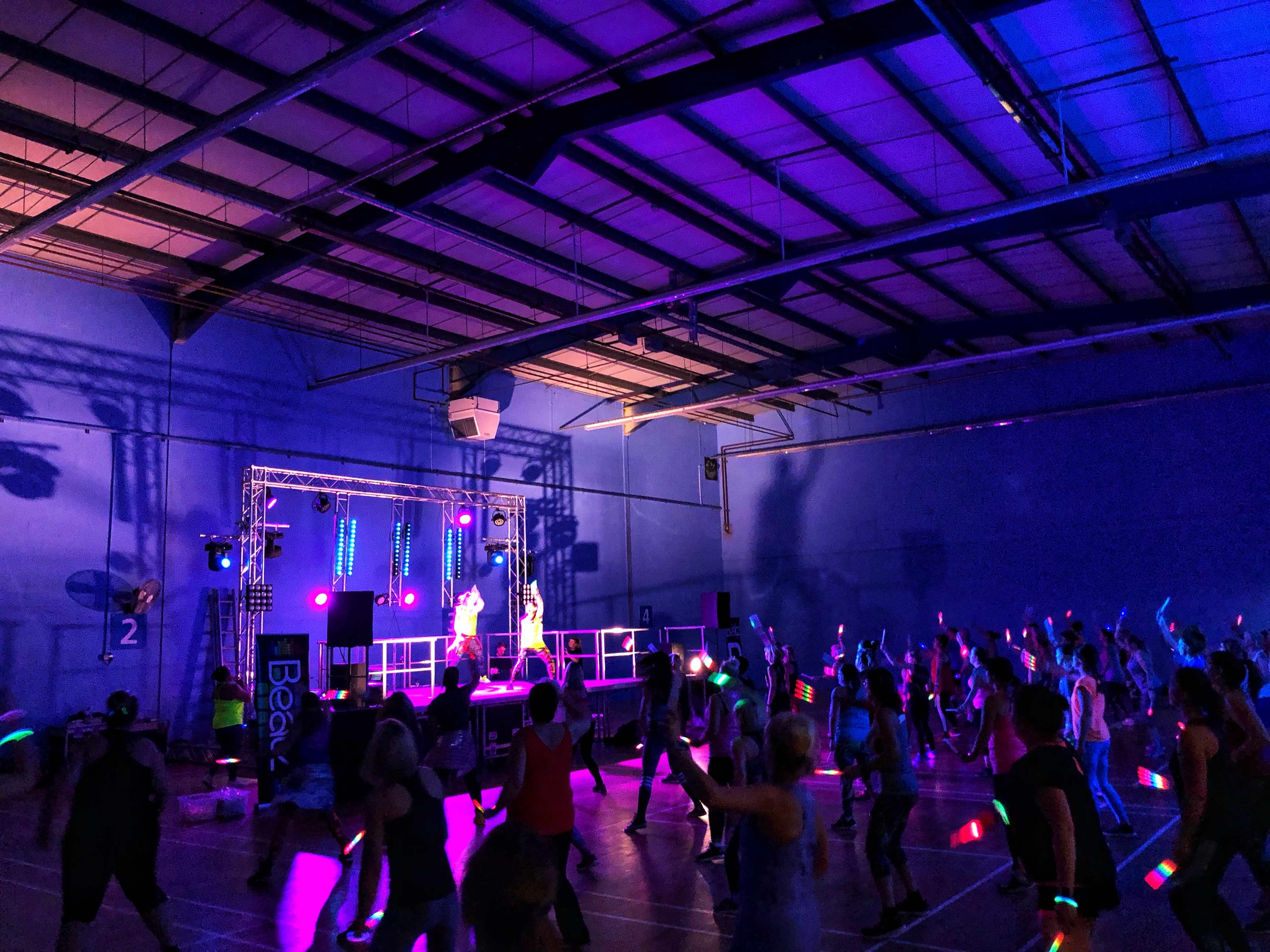 Ribby fitness weekend 2019 production by Cannock Sound