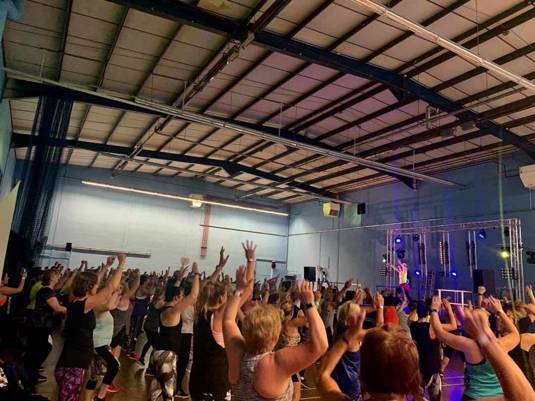 Ribby fitness weekend 2019 production by Cannock Sound