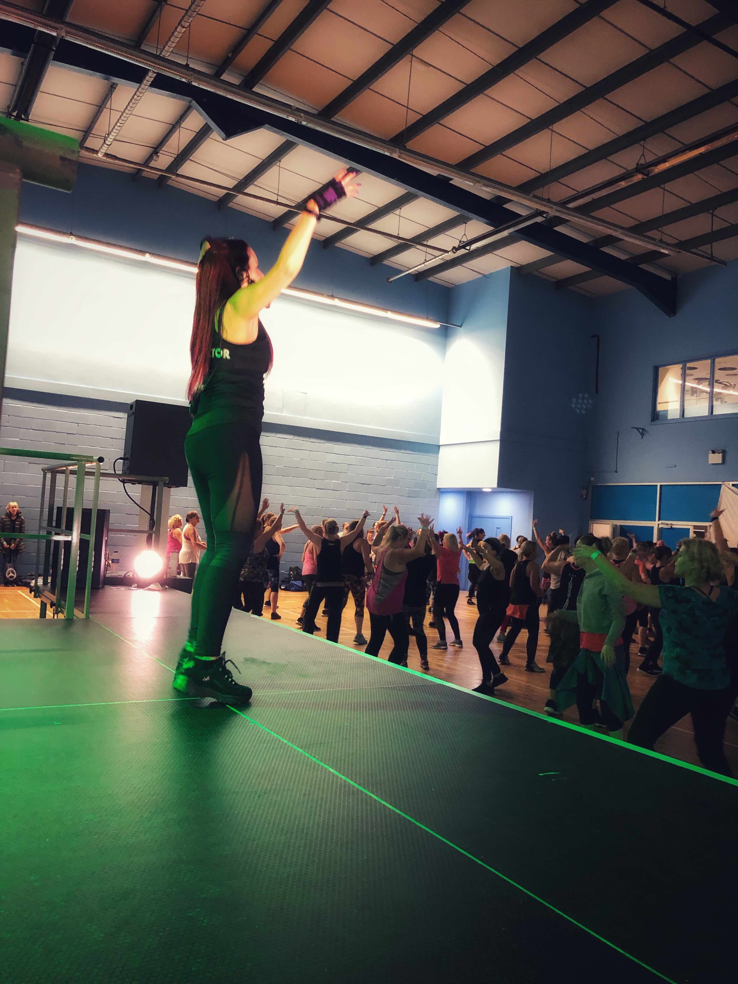 Ribby fitness weekend 2019 production by Cannock Sound