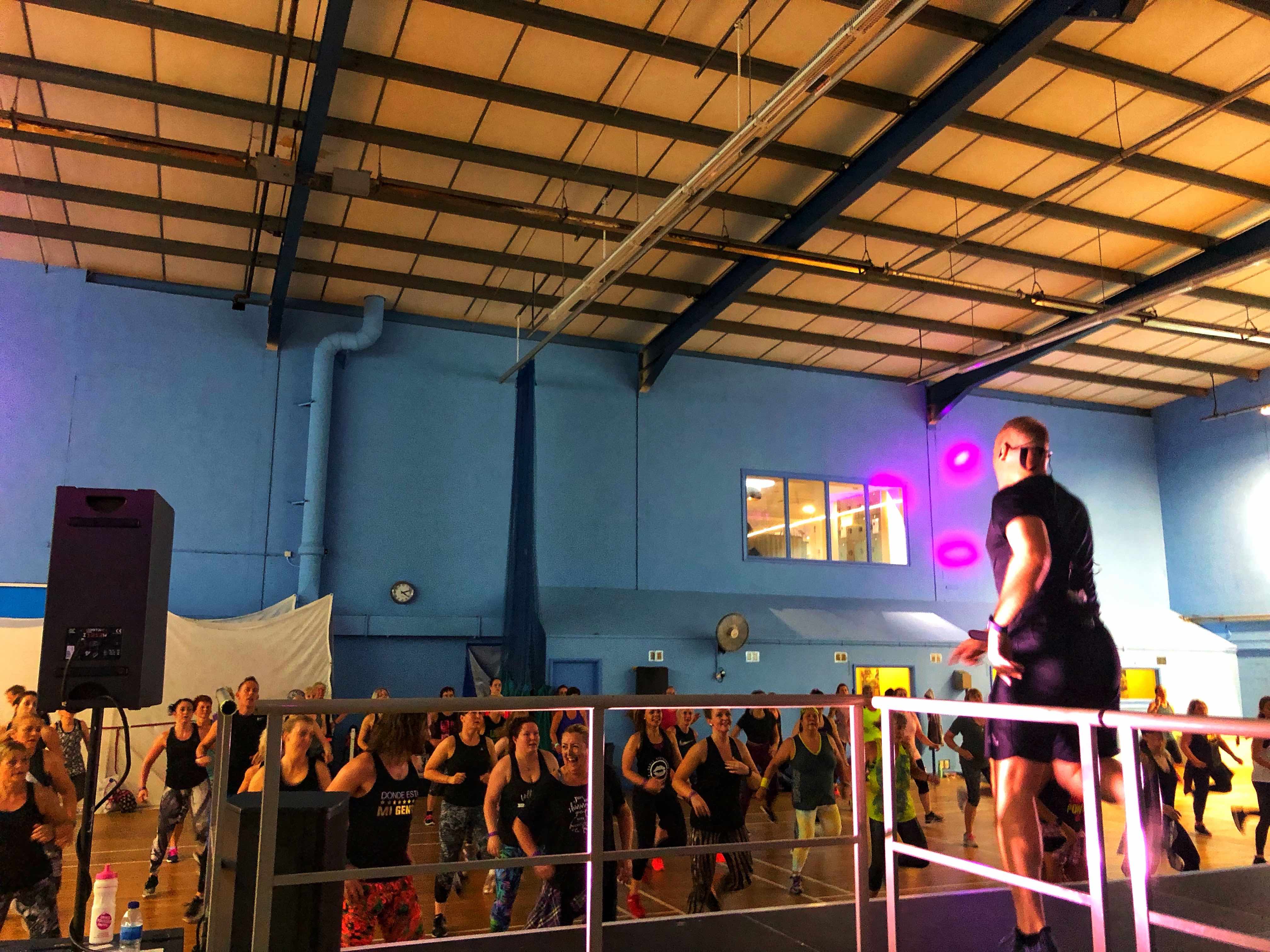Ribby fitness weekend 2019 production by Cannock Sound