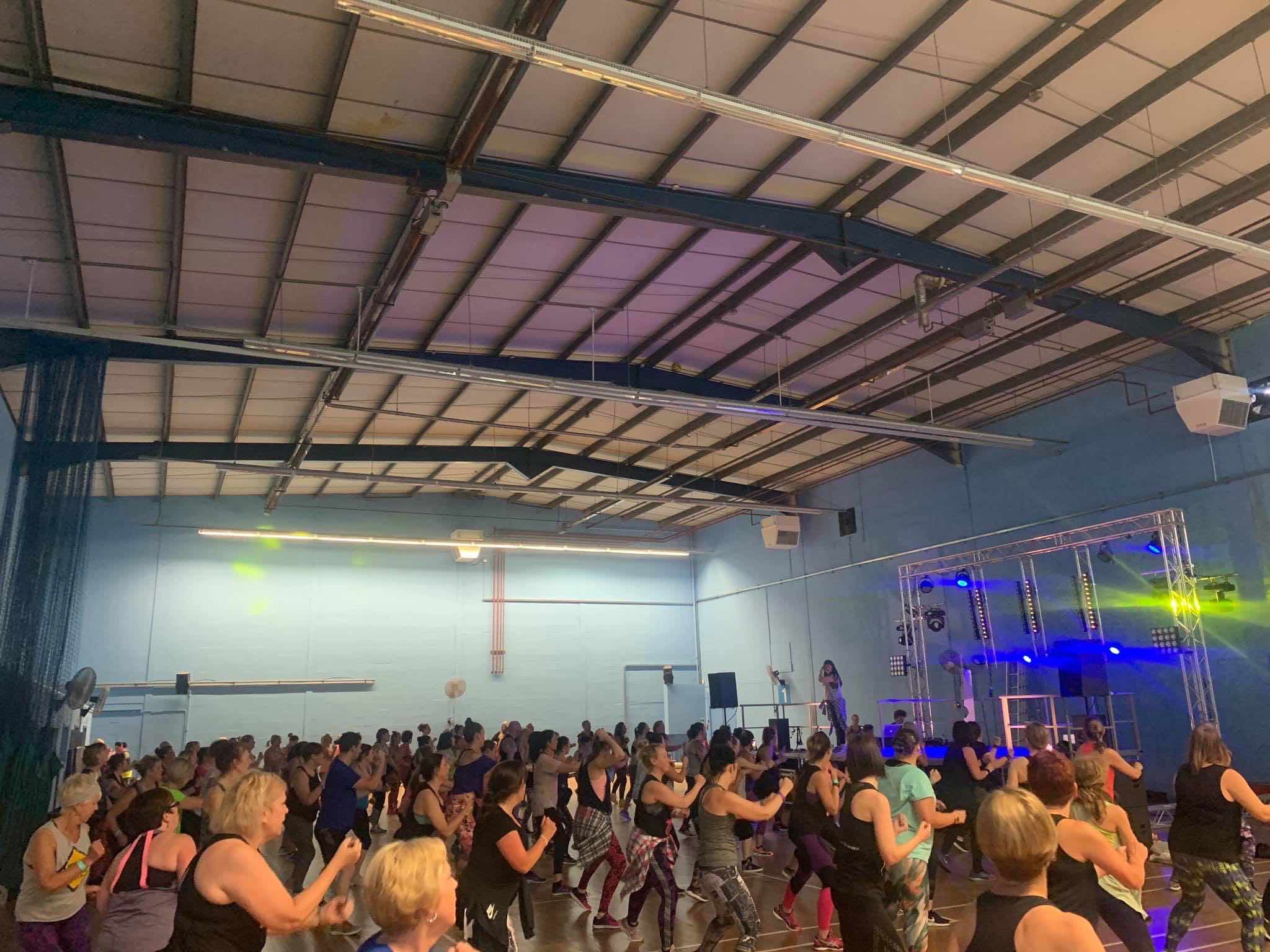 Ribby fitness weekend 2019 production by Cannock Sound