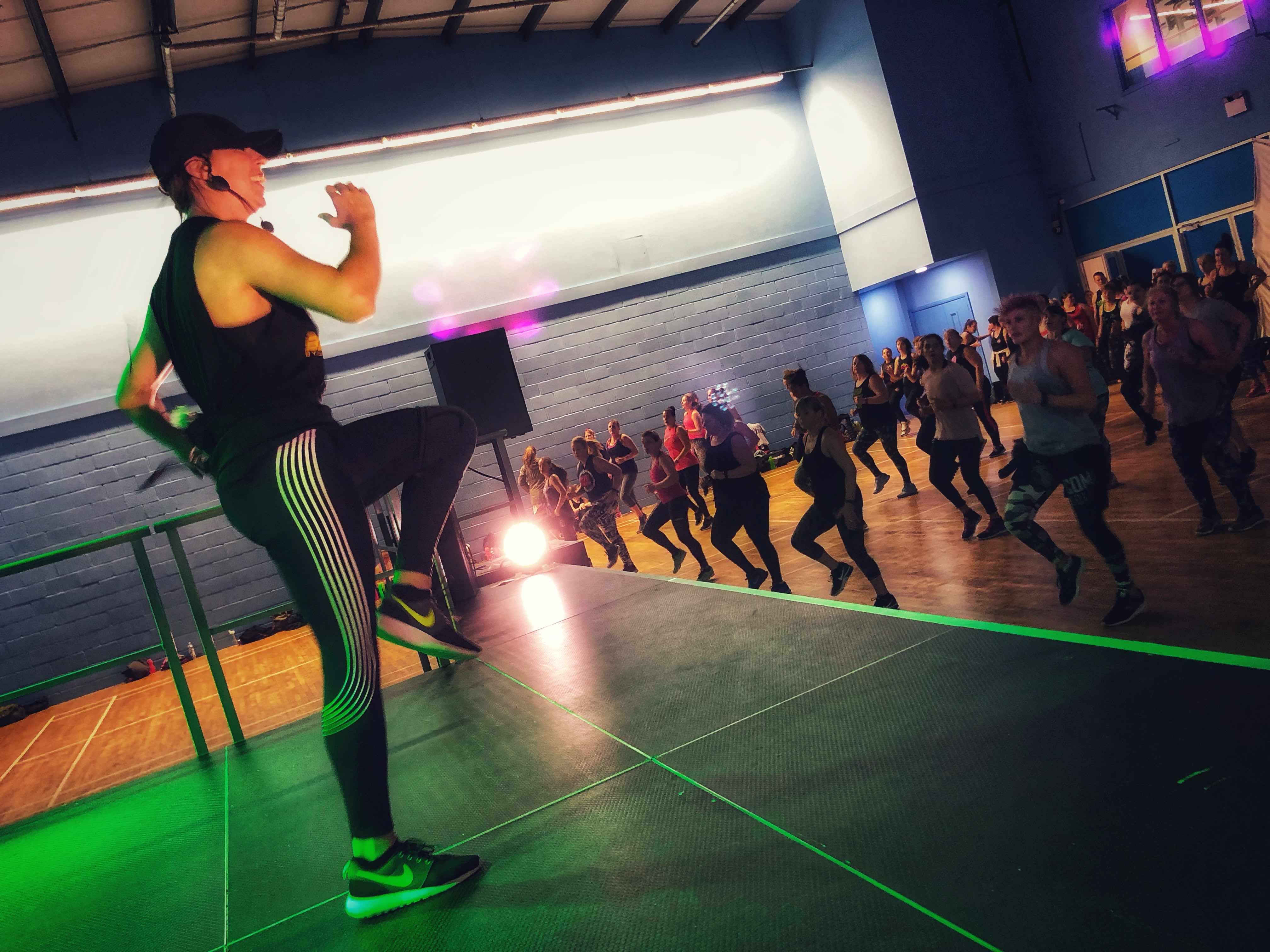 Ribby fitness weekend 2019 production by Cannock Sound