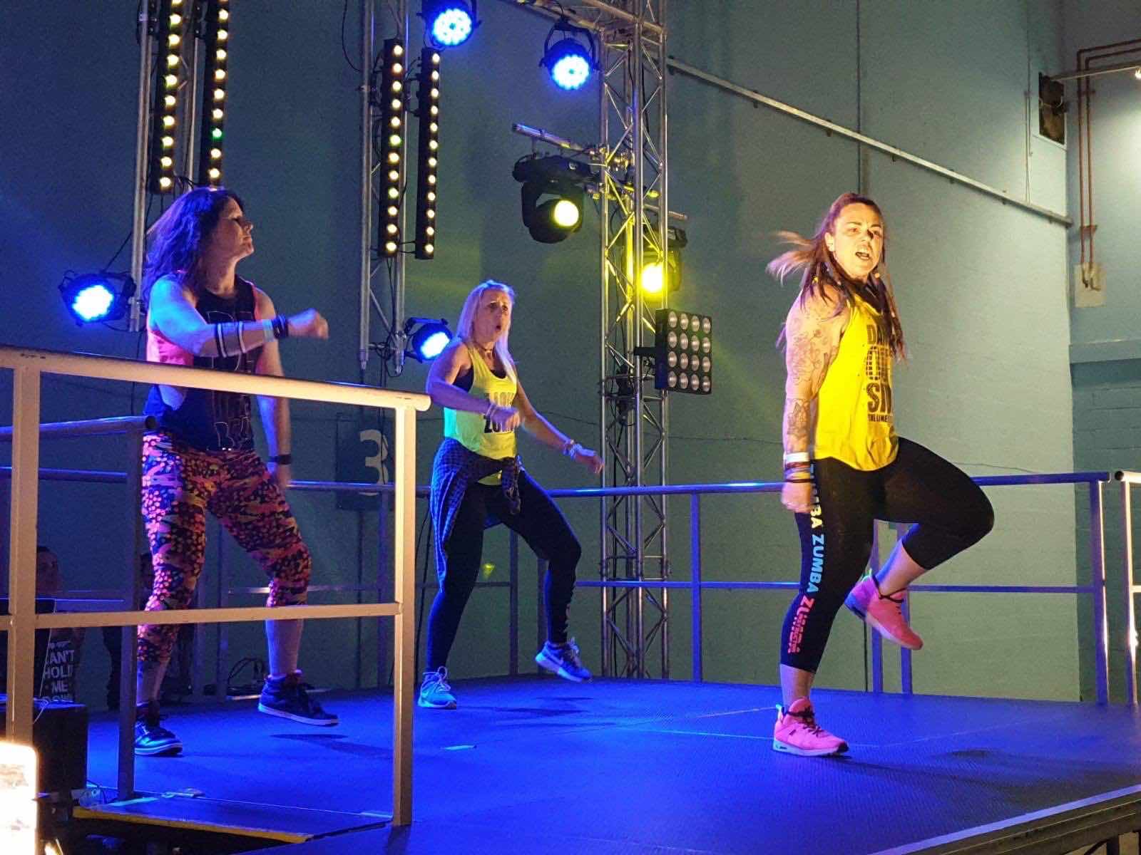 Ribby fitness weekend 2019 production by Cannock Sound