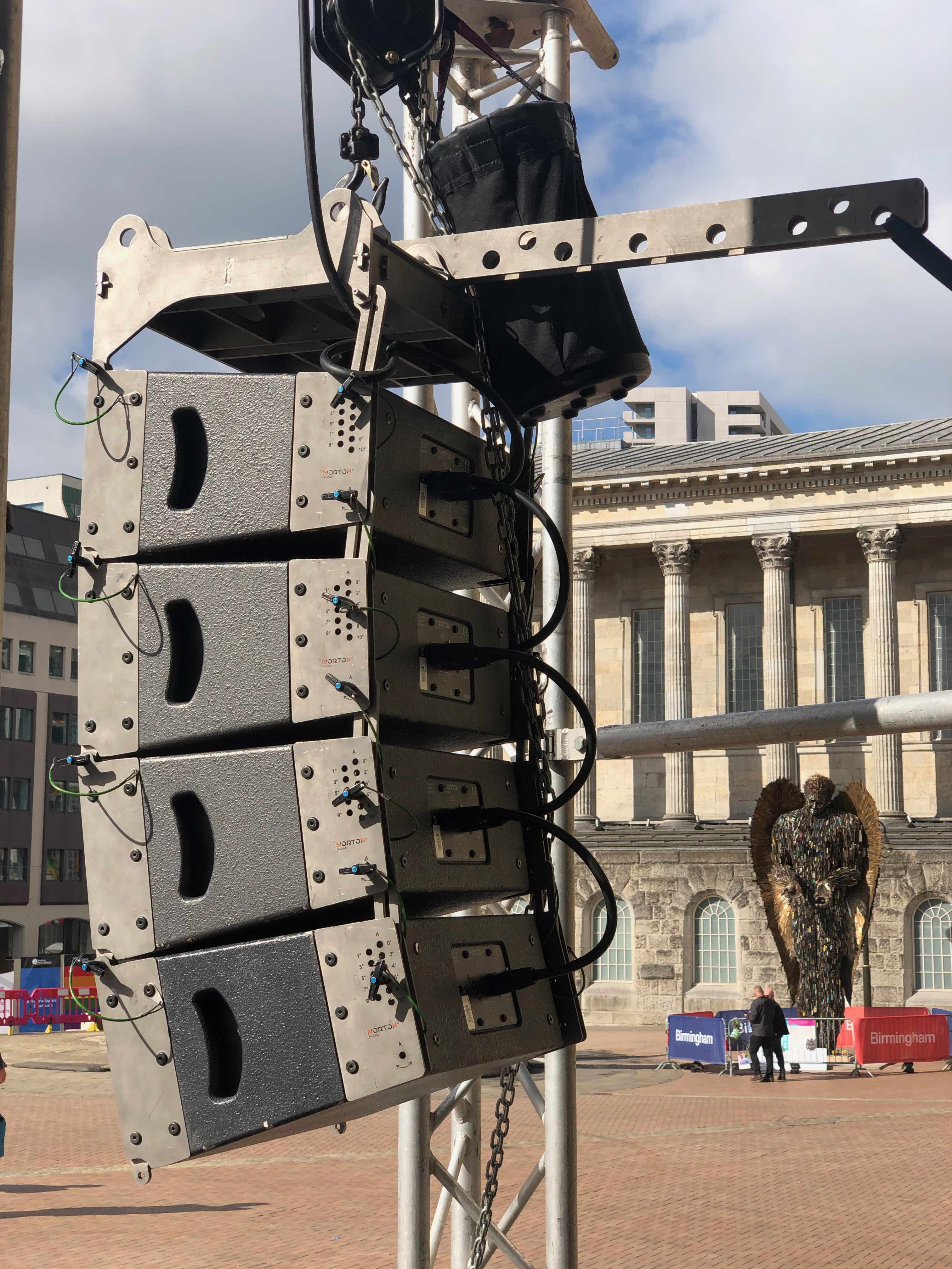 Birmingham Pride 2019 production by Cannock Sound