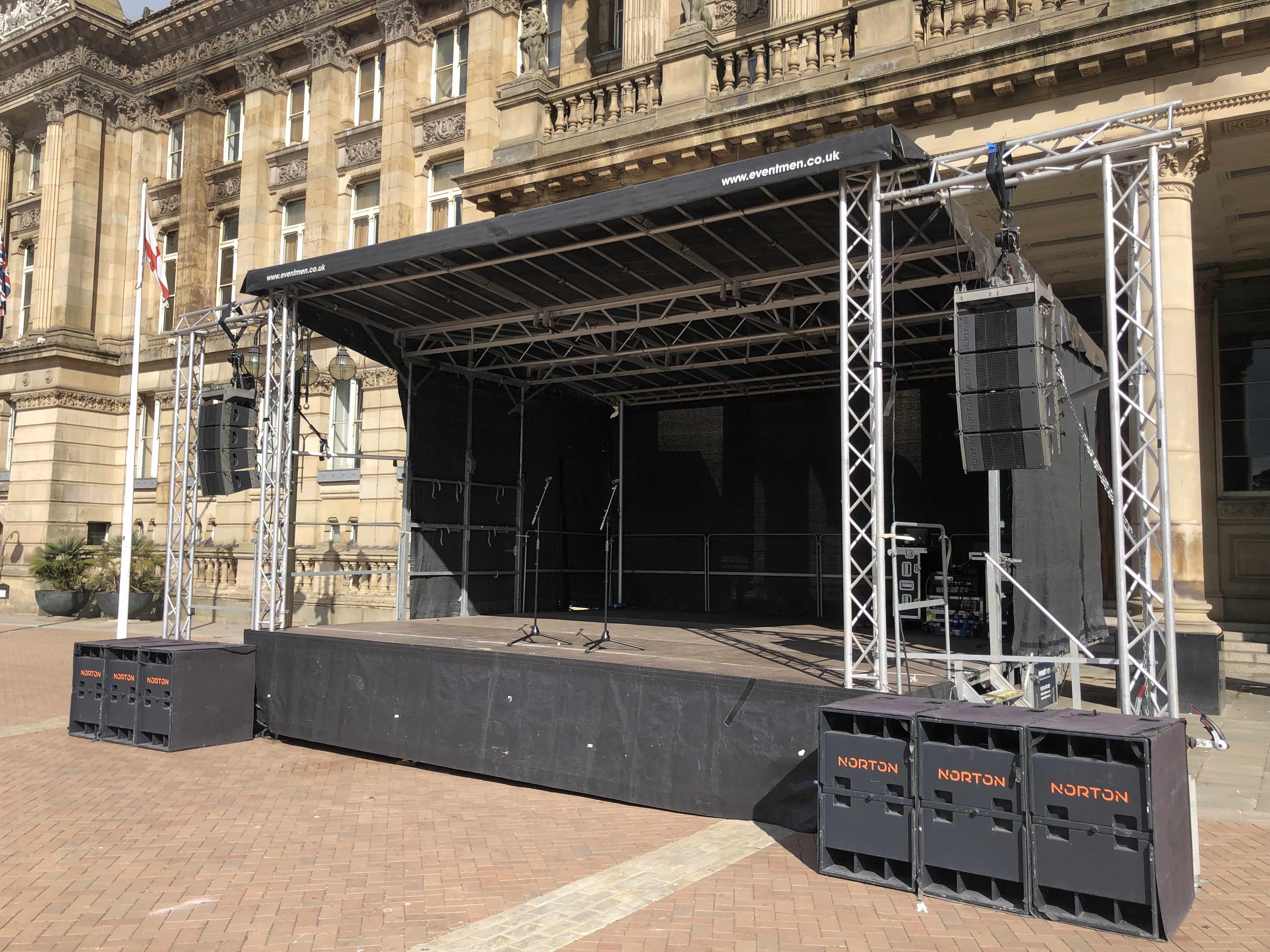 Birmingham Pride 2019 production by Cannock Sound