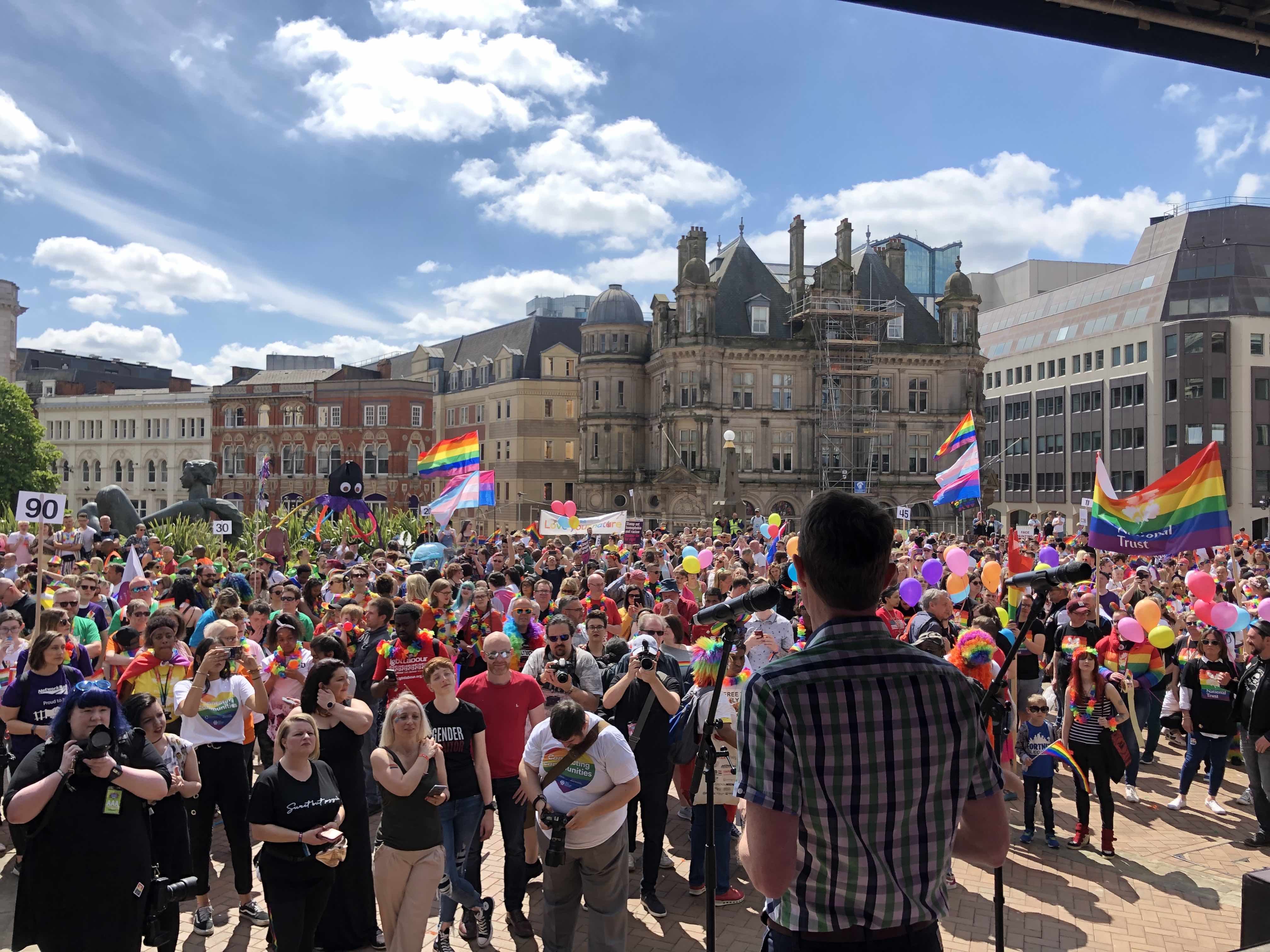 Birmingham Pride 2019 production by Cannock Sound