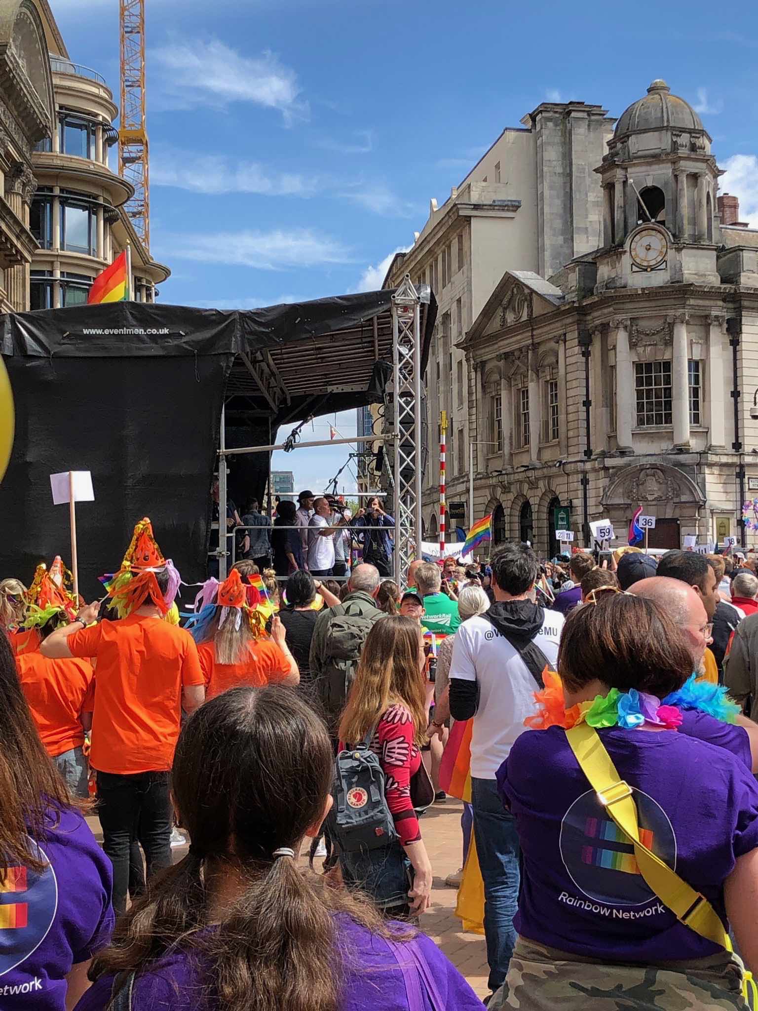 Birmingham Pride 2019 production by Cannock Sound
