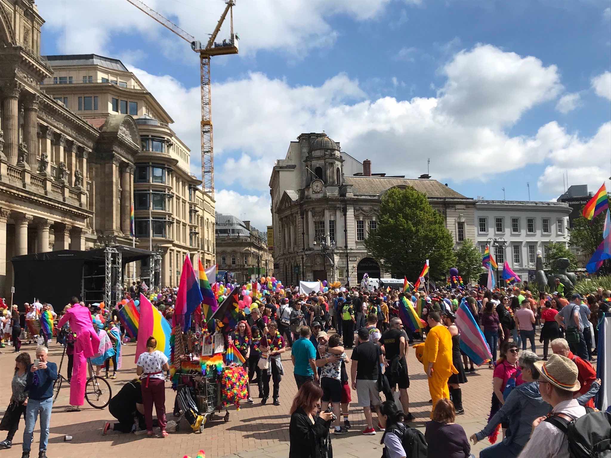 Birmingham Pride 2019 production by Cannock Sound