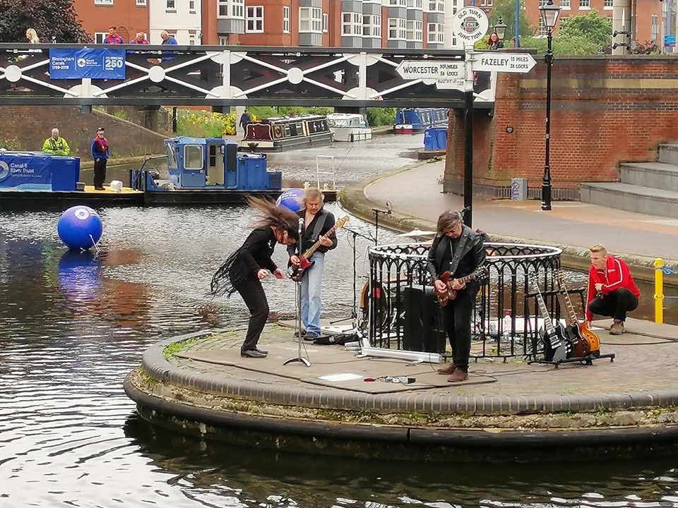 Black Sabbath bridge , broad street event , Westside BID , Birmingham events , stage hire birmingham , audio hire in birmingham , music in birminhgam , free birmingham ,