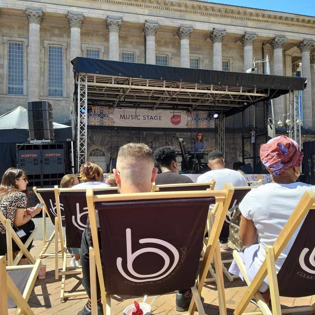 Colmore Food Festival , outdoor festival Birmingham , Birmingham free festival , production in Birmingham , 