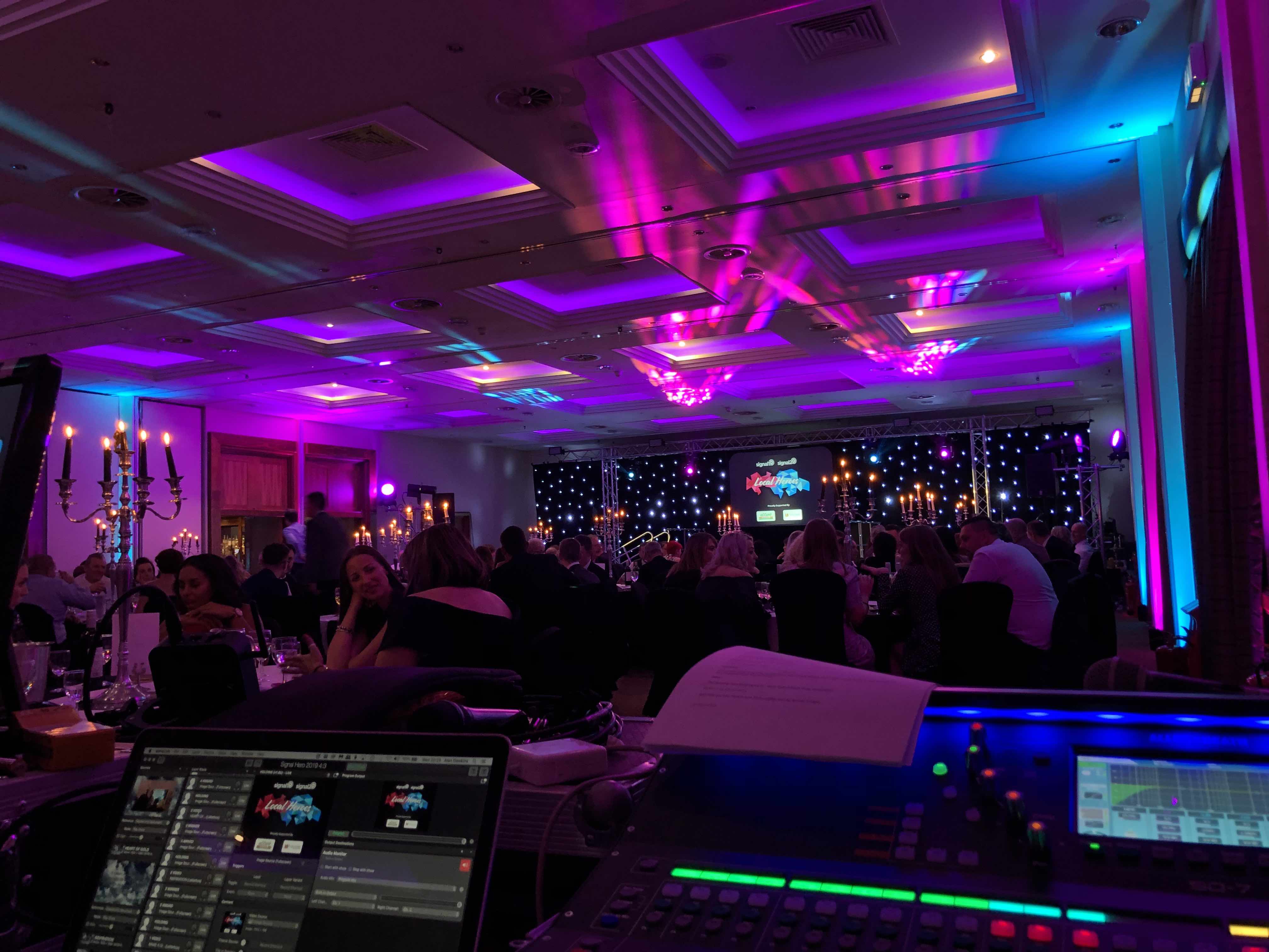 awards evening production , awards evening event production , pa hire for awards evening ,