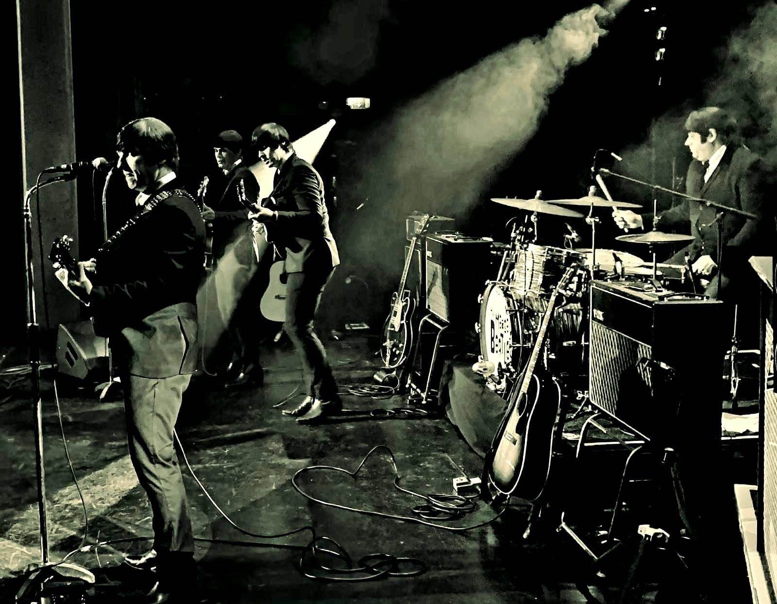 worcester , mersey beatles , the beatles , the upbeat beatles , tribute band , production for touring bands , production for tribute band ,