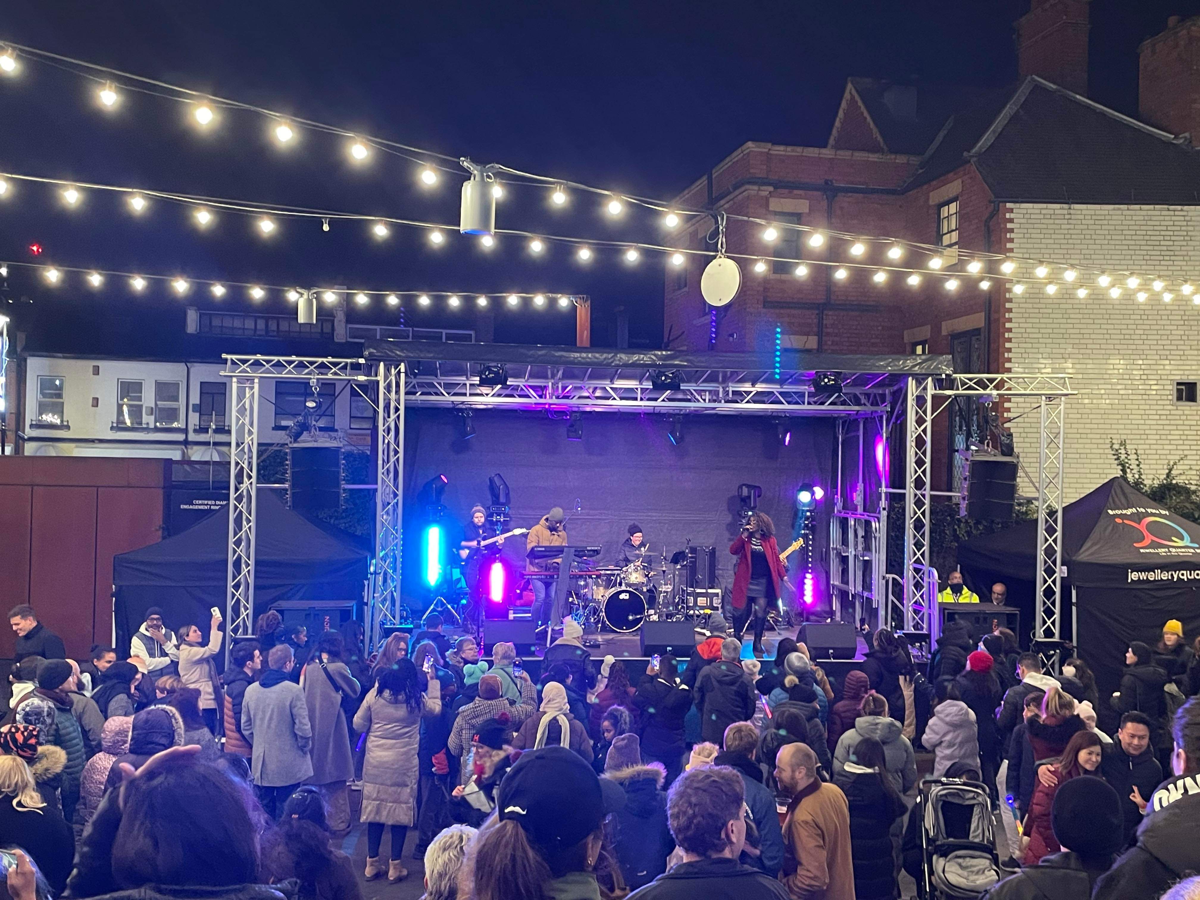 JQ christmas , lights , christmas lights , stagemen , cannock sound , cannocksoundhire , cannock sound hire , norton audio , production ,