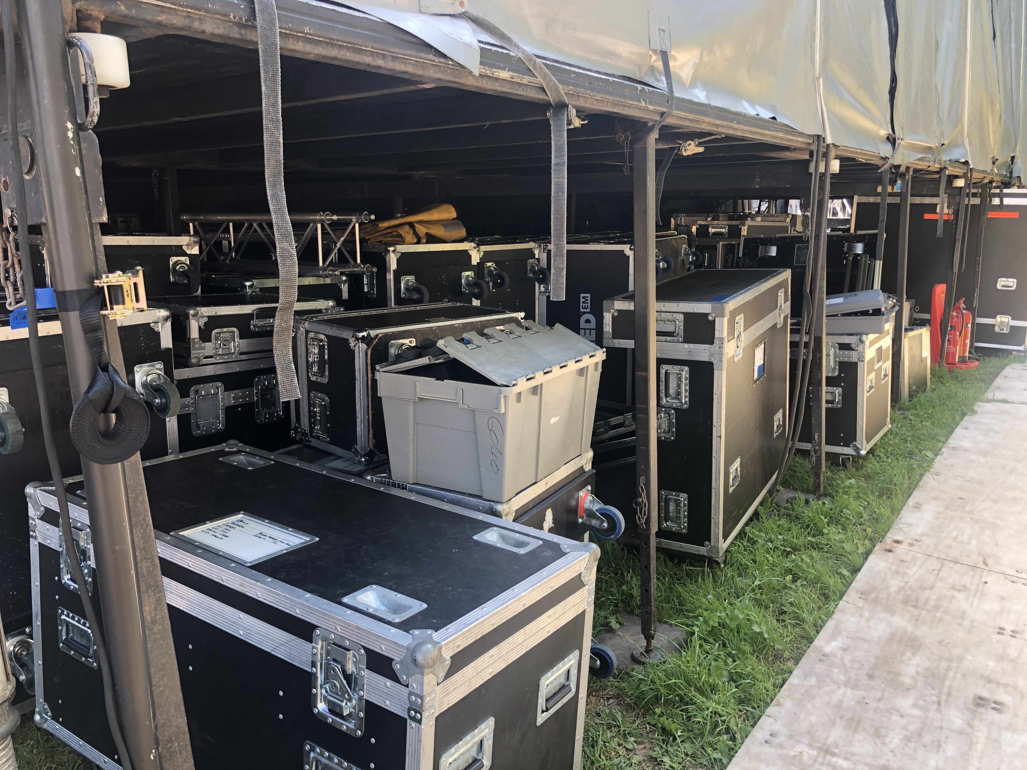 private festival event production by Cannock Sound