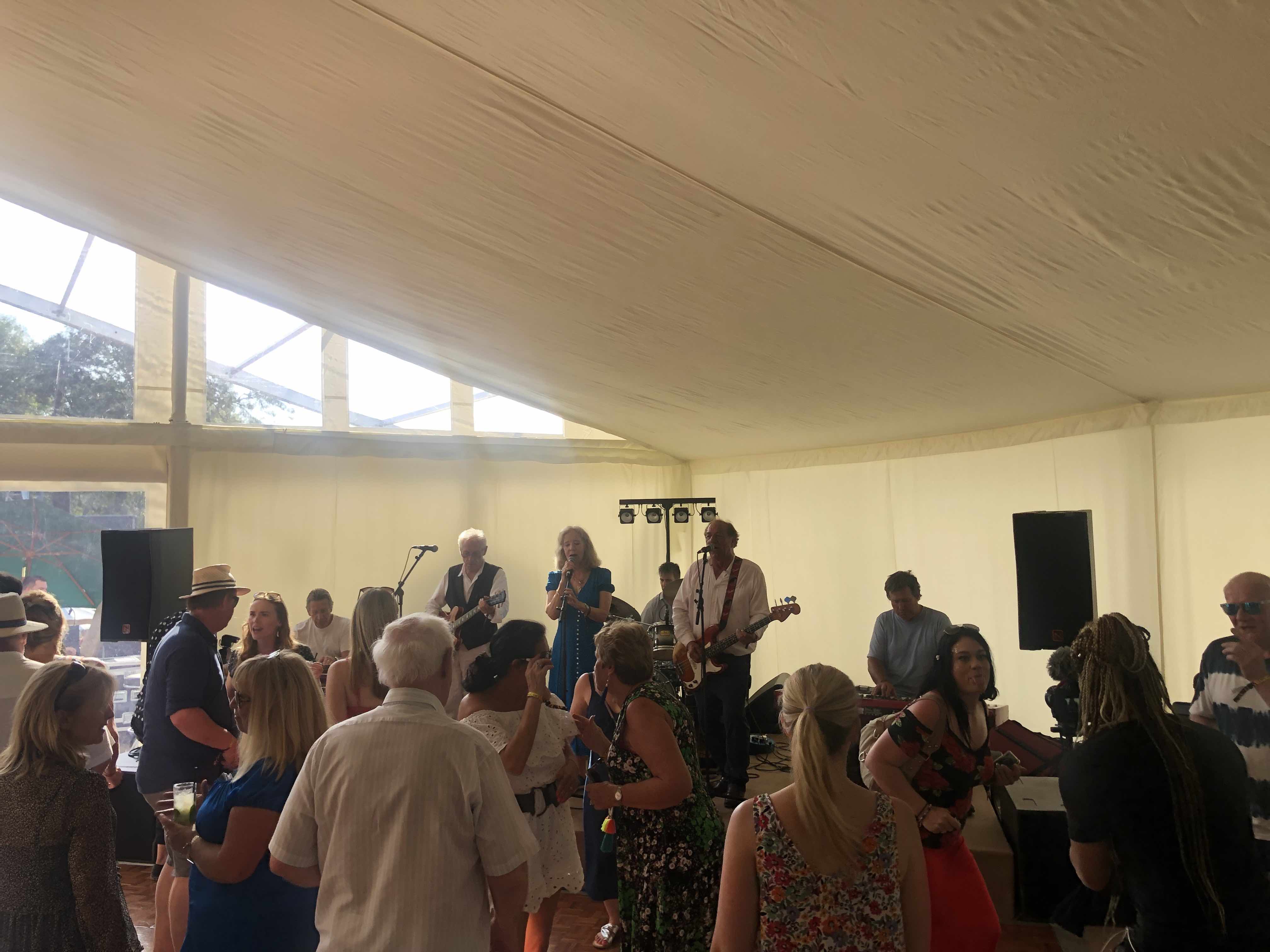 private festival event production by Cannock Sound