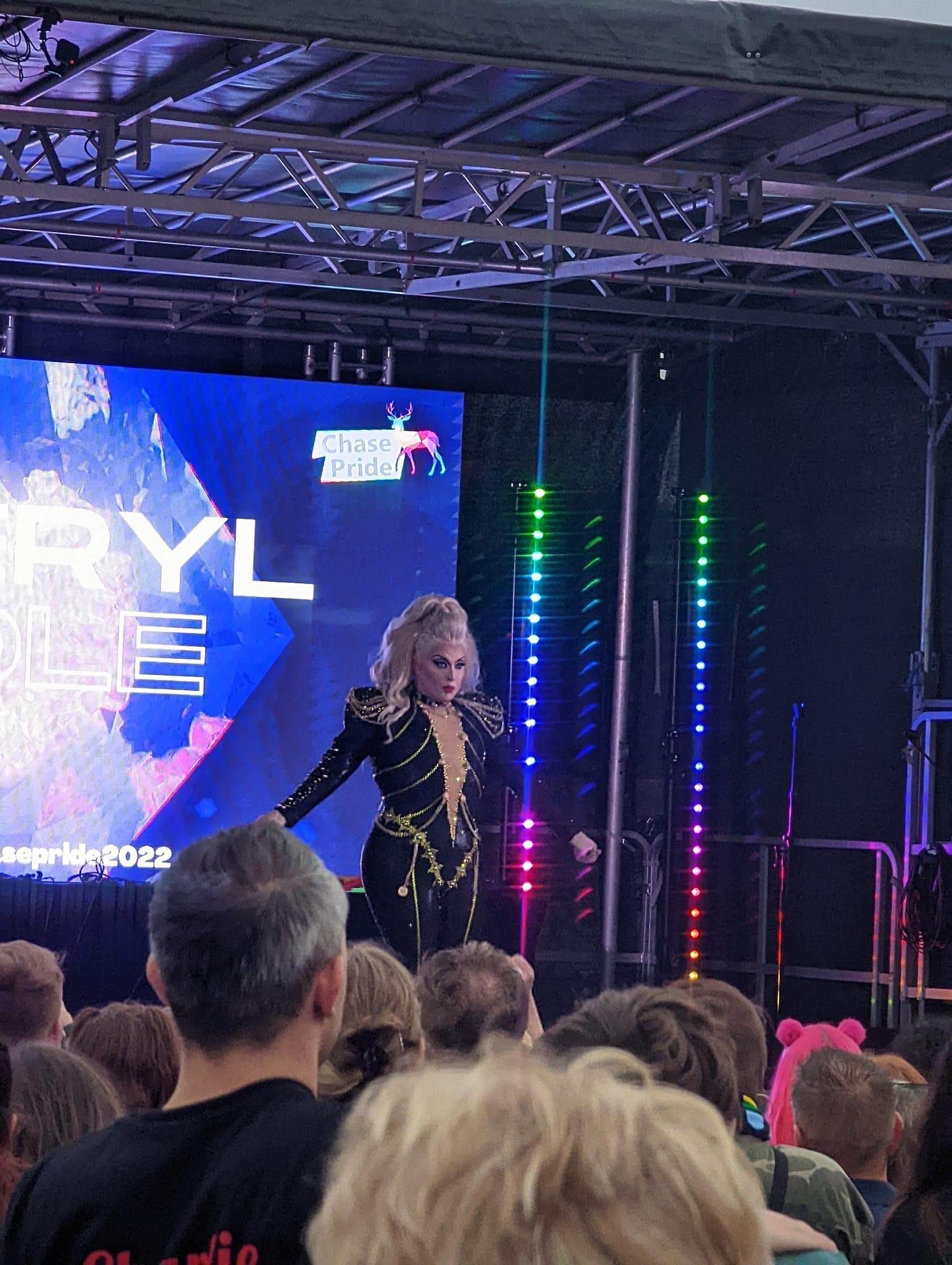 cannock chase pride , chase pride , hednesford , pride 2022 , pride cannock , cannock chase pride , danny beard , cheryl hole , stage men , cannock sound , cannock sound hire ,