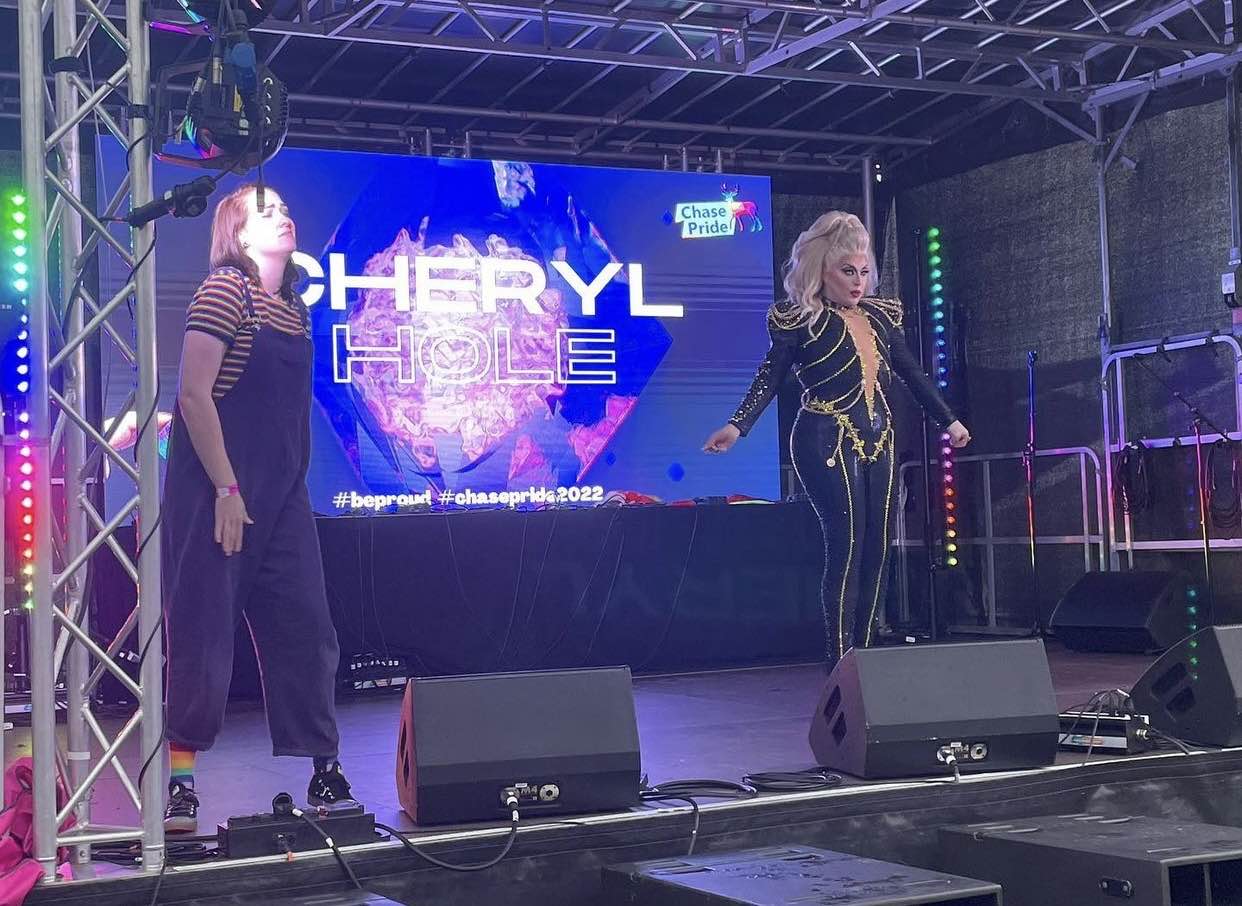 cannock chase pride , chase pride , hednesford , pride 2022 , pride cannock , cannock chase pride , danny beard , cheryl hole , stage men , cannock sound , cannock sound hire ,