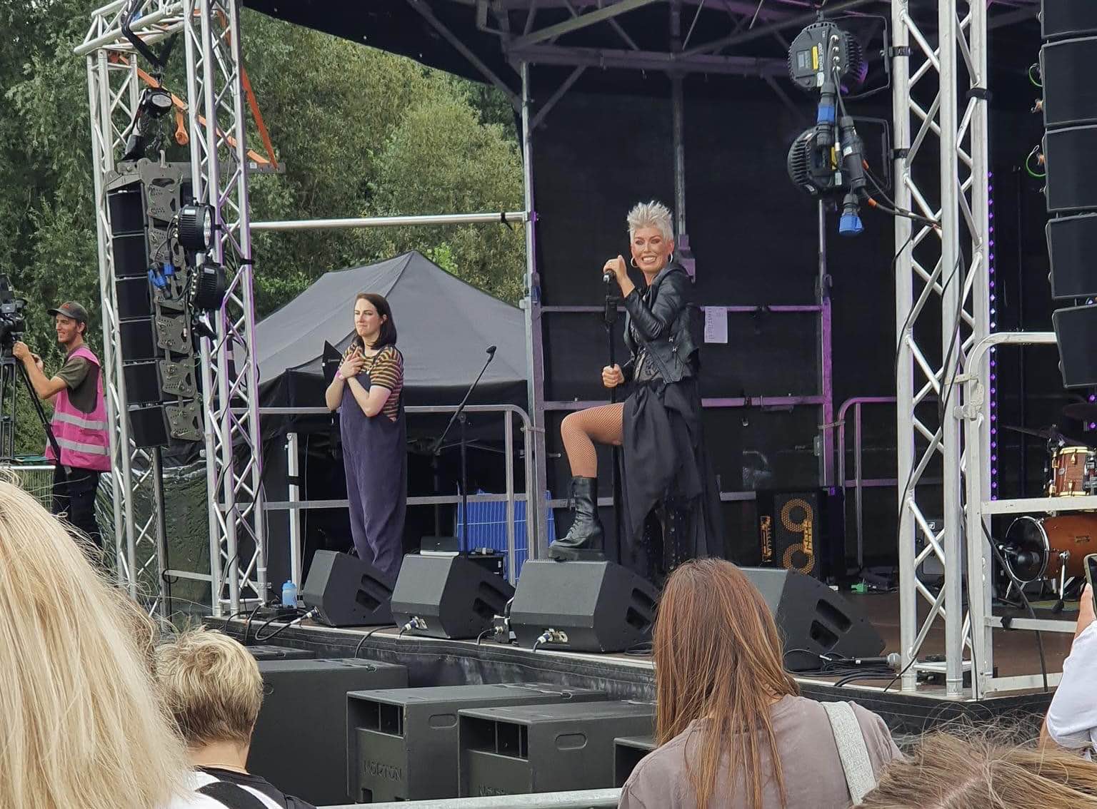cannock chase pride , chase pride , hednesford , pride 2022 , pride cannock , cannock chase pride , danny beard , cheryl hole , stage men , cannock sound , cannock sound hire ,