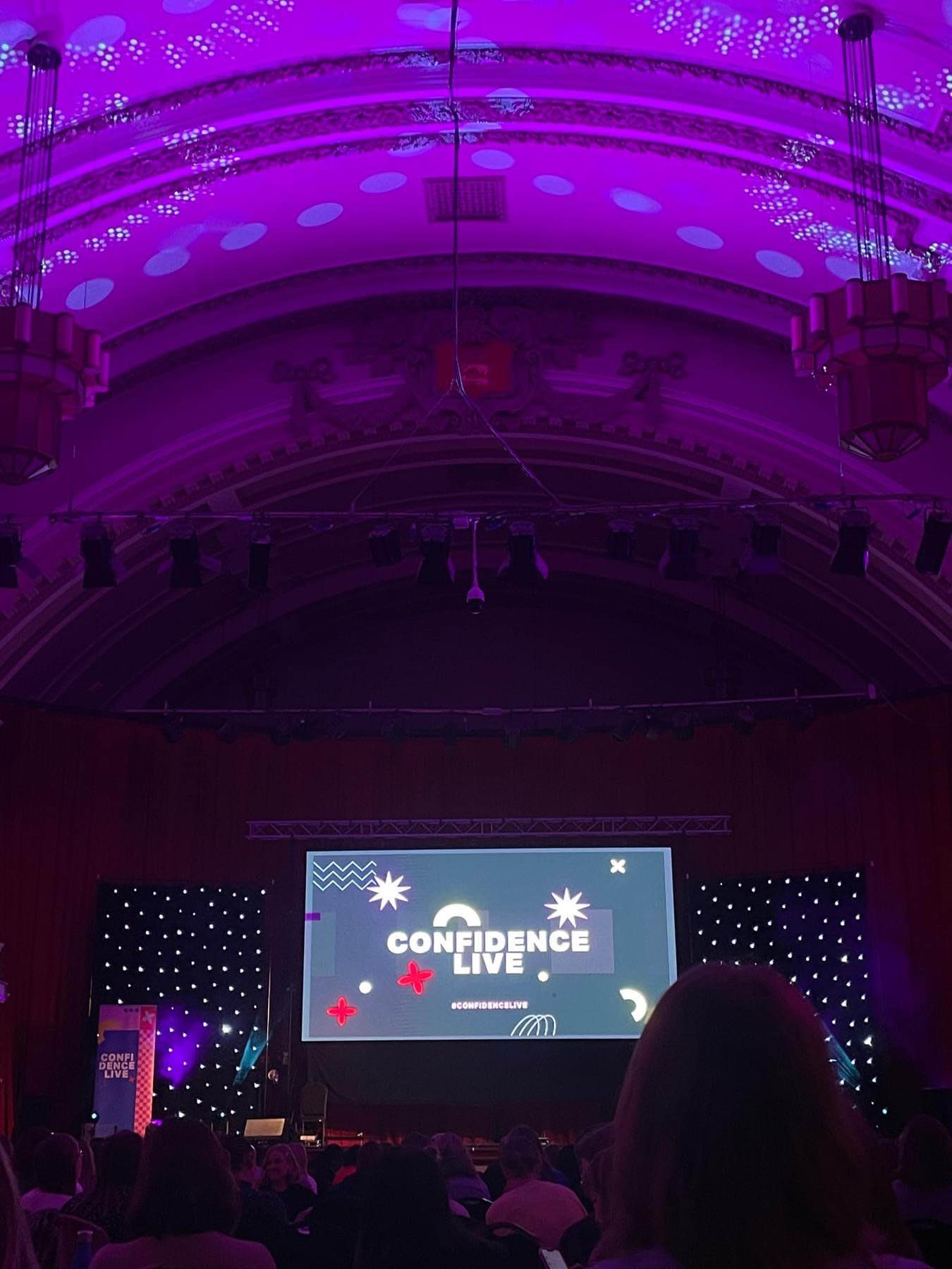 confidence live , confidence , stoke on trent , motivational , speaking ted talks , events , cannocksound , video wall , kings hall ,