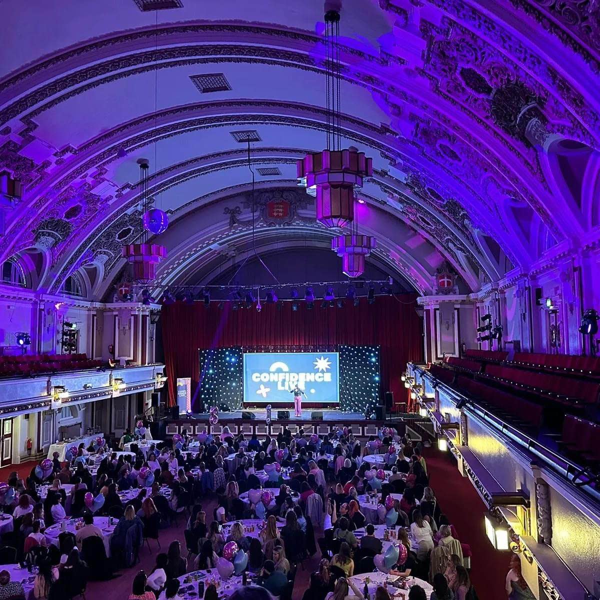 confidence live , confidence , stoke on trent , motivational , speaking ted talks , events , cannocksound , video wall , kings hall ,