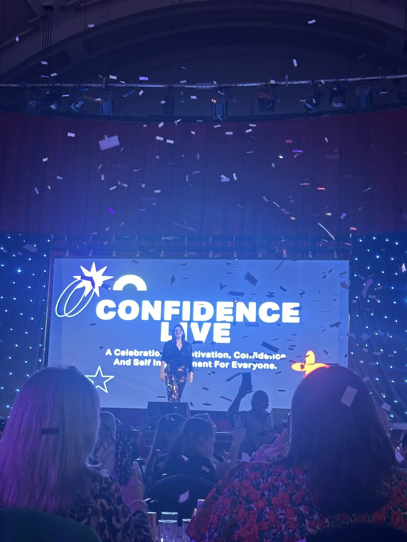 confidence live , confidence , stoke on trent , motivational , speaking ted talks , events , cannocksound , video wall , kings hall ,