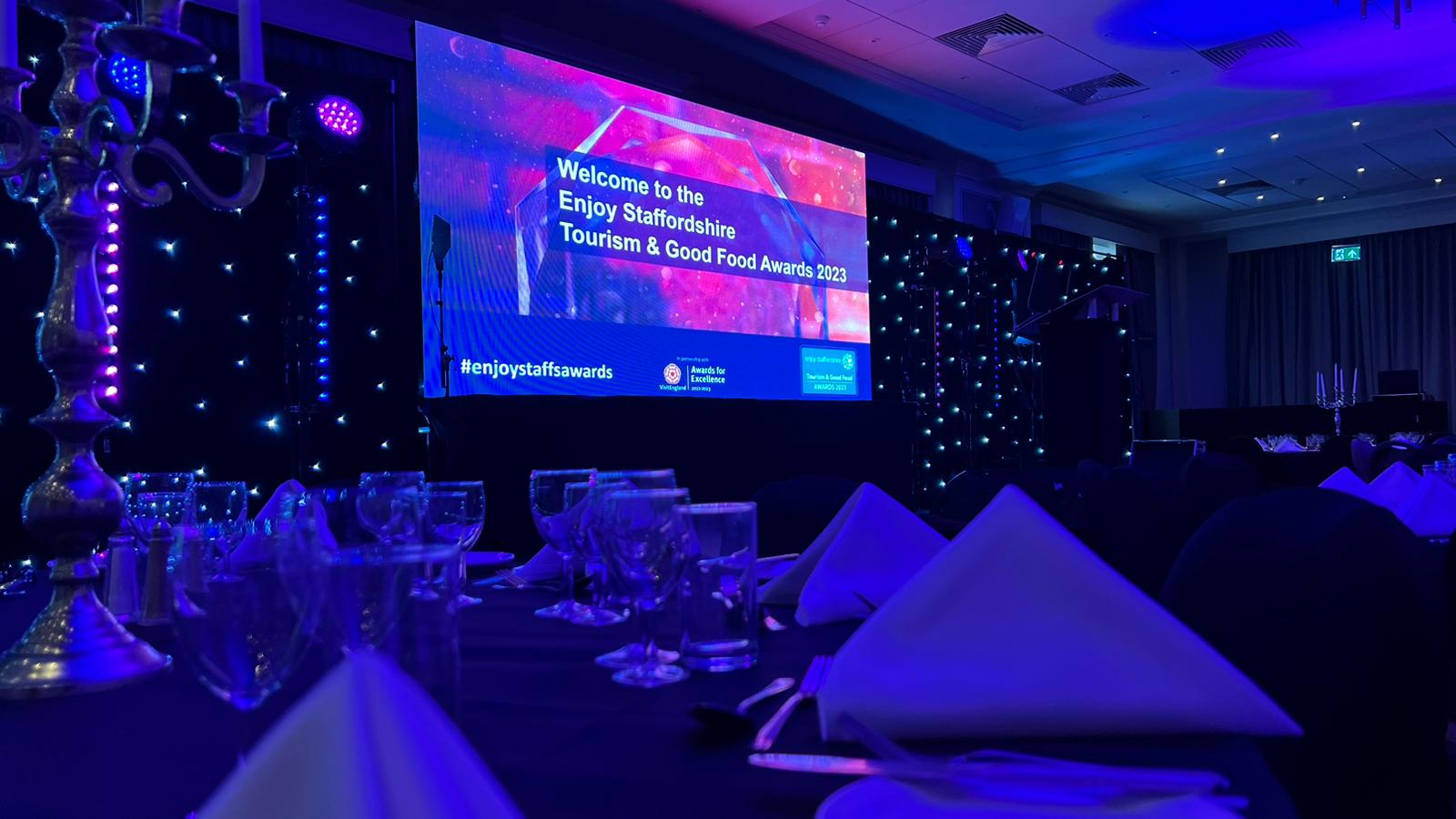 staffordshire tourism , enjoy staffordshire , enjoy staffordshire tourism awards , awards evening , cannock sound , enjoystaffs ,