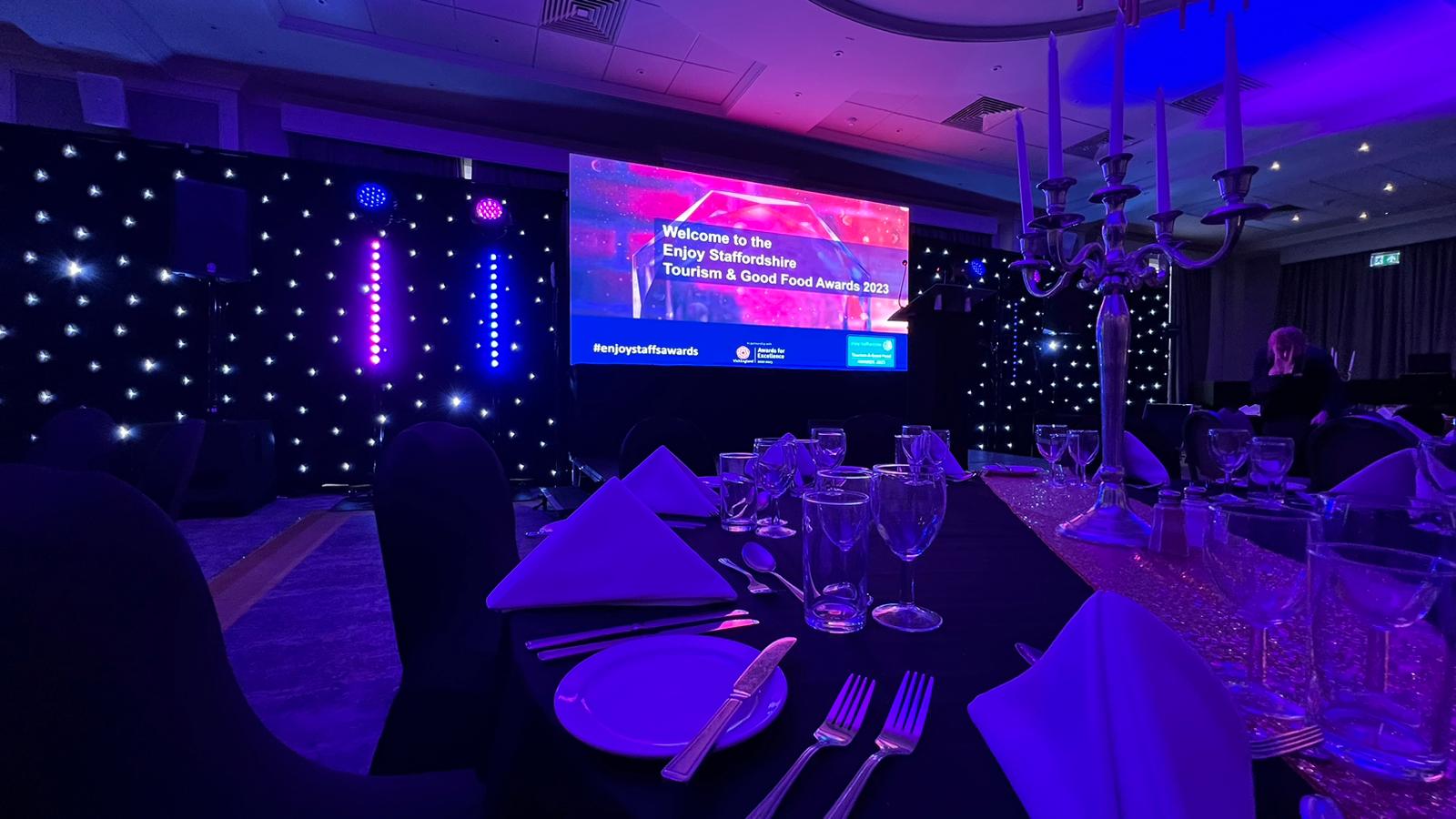 staffordshire tourism , enjoy staffordshire , enjoy staffordshire tourism awards , awards evening , cannock sound , enjoystaffs ,