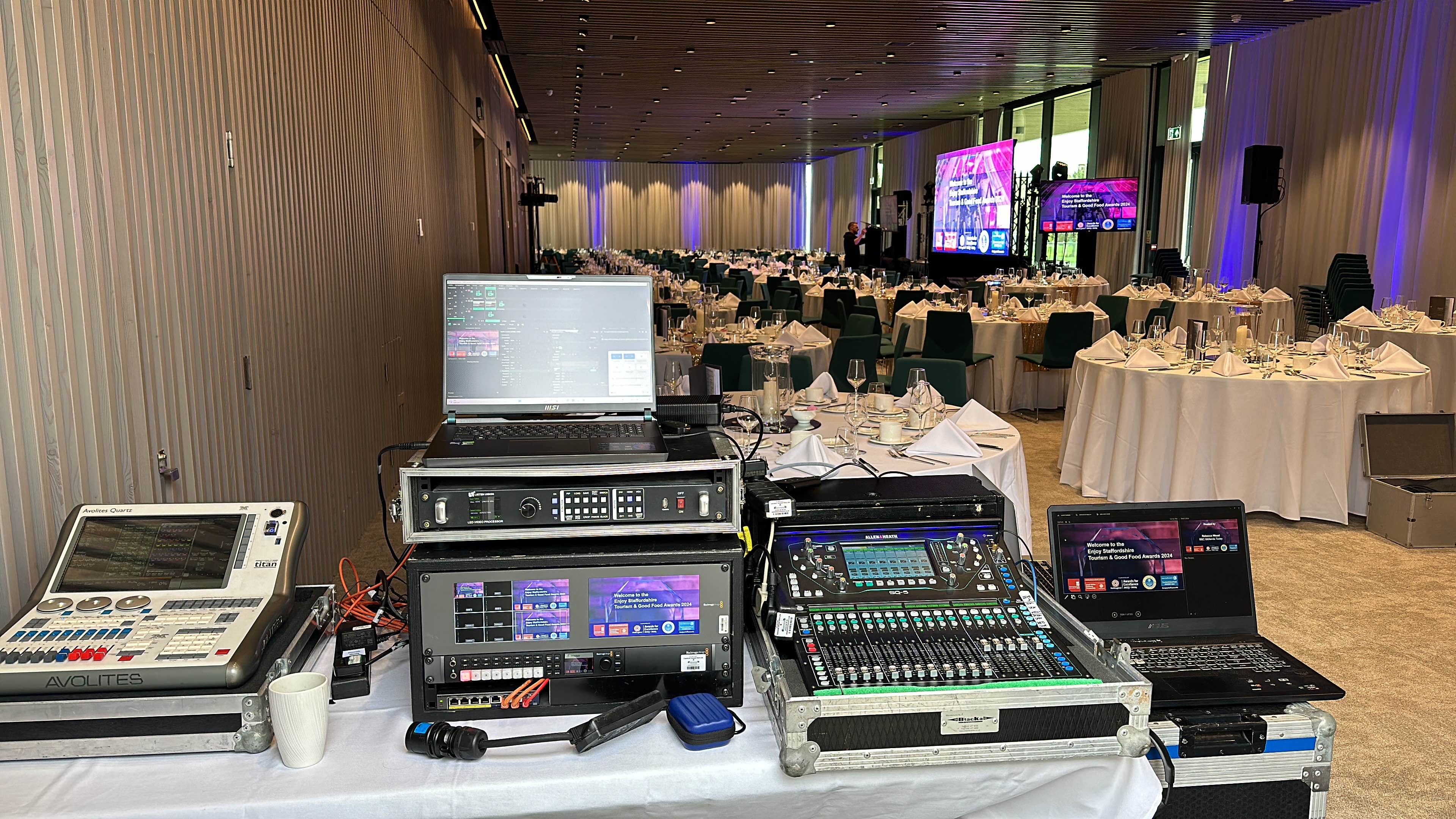 enjoy staffs , enjoy staffs awards , awards 2024 , events , yes events , on events , hire , production , cannocksound , staffordshire