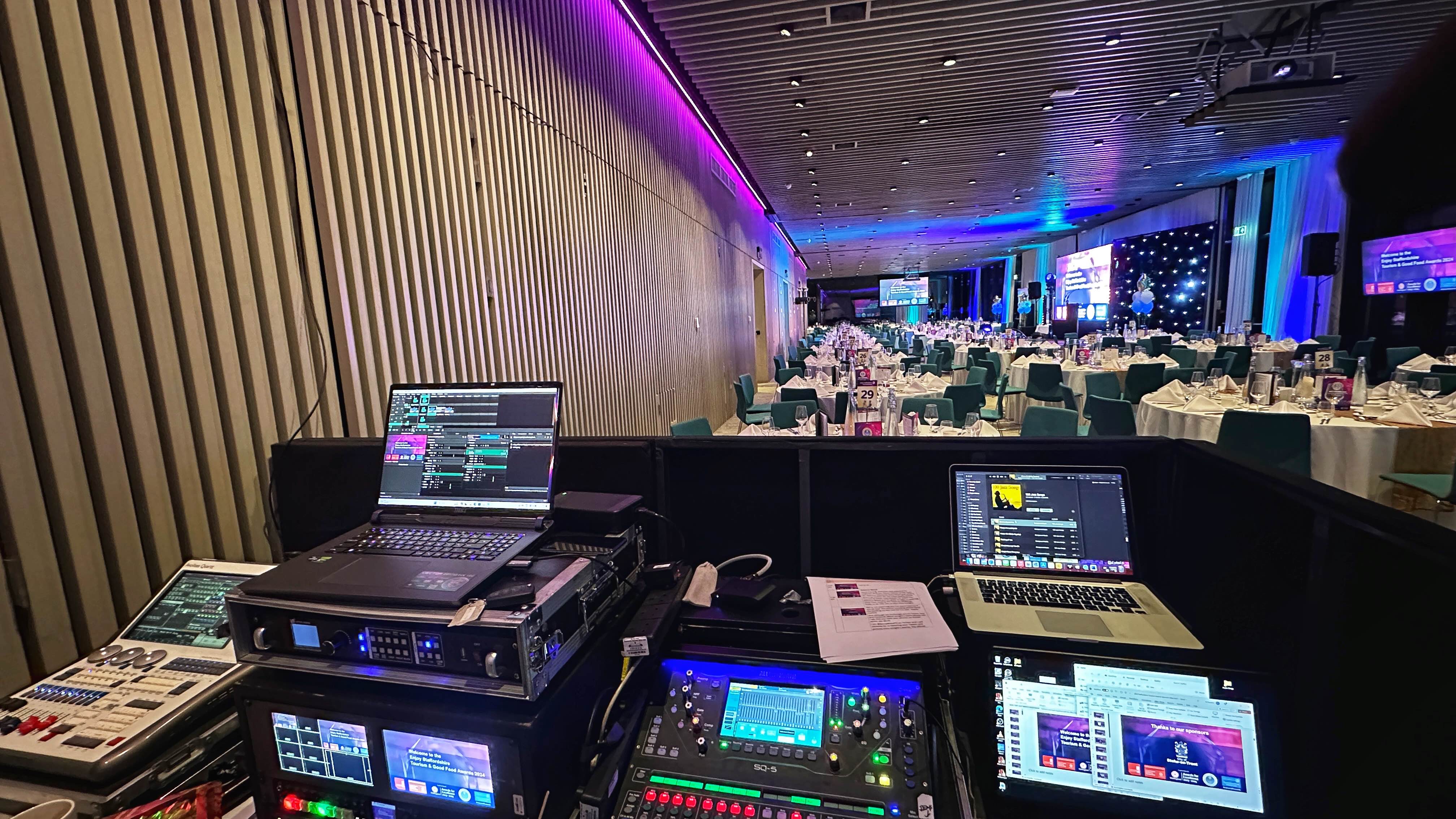 enjoy staffs , enjoy staffs awards , awards 2024 , events , yes events , on events , hire , production , cannocksound , staffordshire