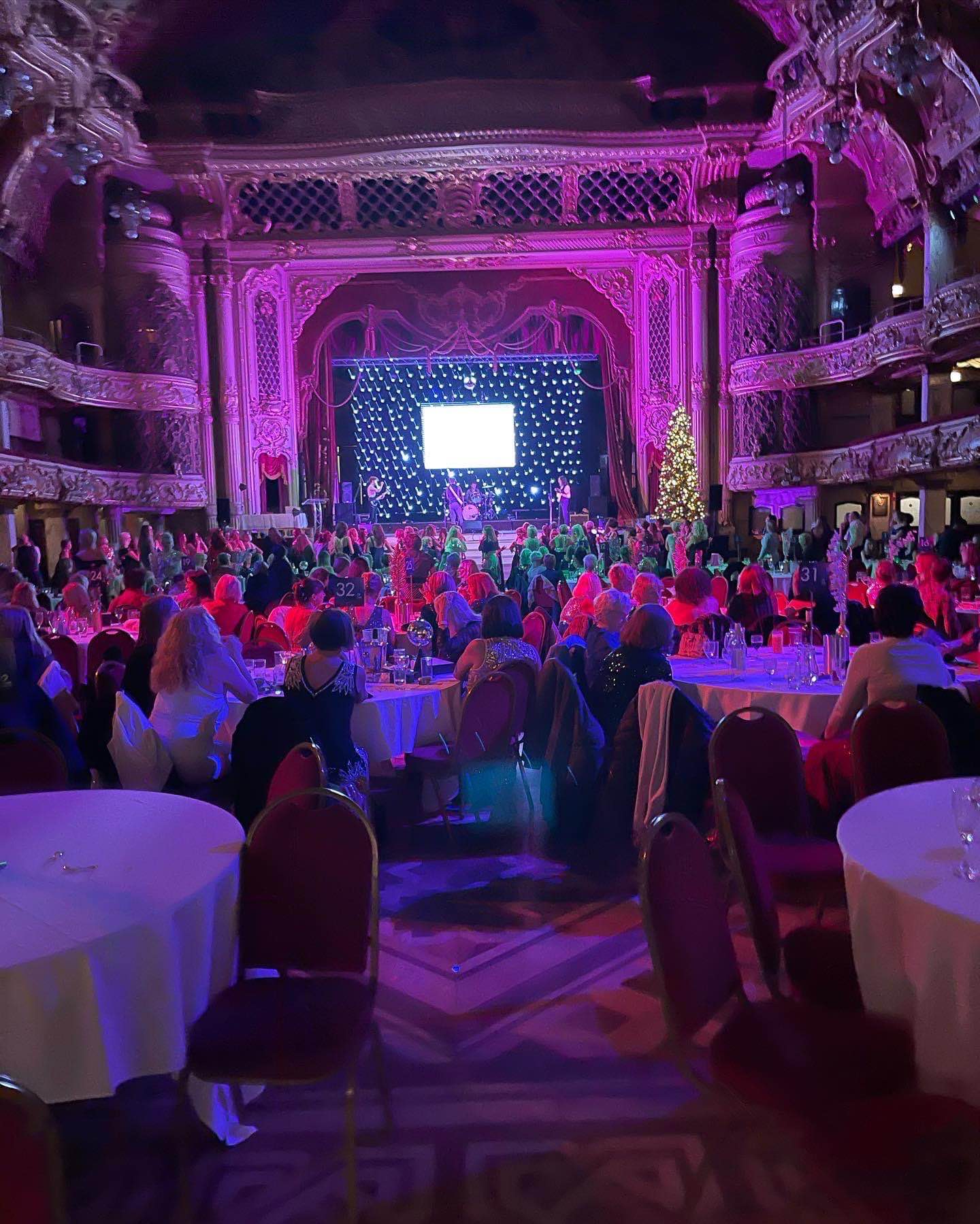 blackpol wurlitzer , blackpool events , tower ballroom production , production at blackpool tower , fitsteps christmas party , fit steps christmas party , al dawkins wurlitzer ,