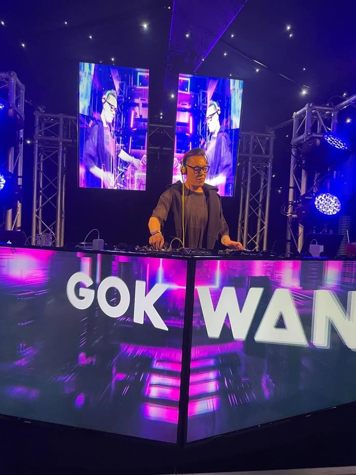 gok wan , gok , isloation nation , dj , production hire , cannock sound , stage men , pioneer cdj ,