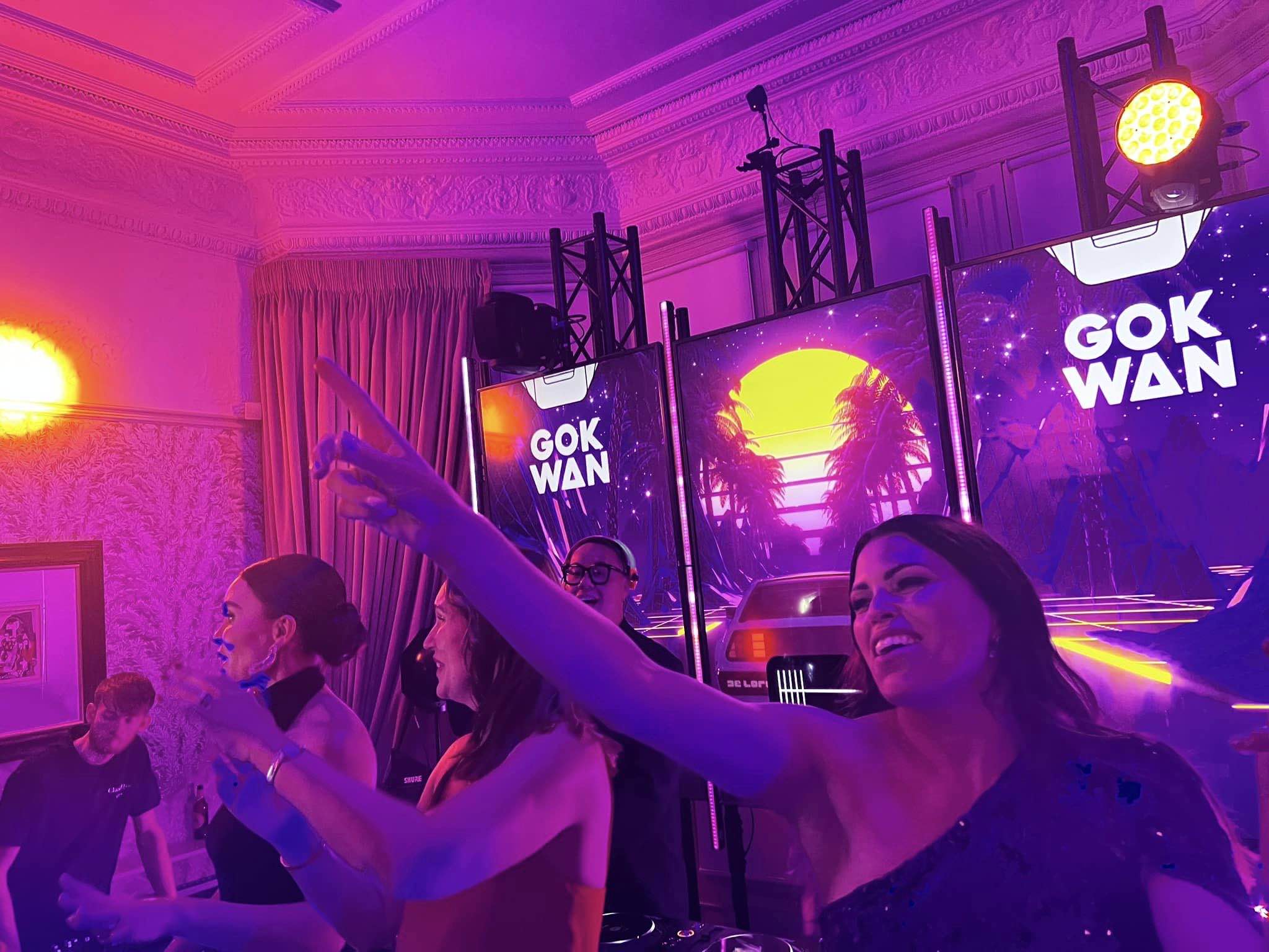 gok wan , will young , classique entertainment , cannock sound , glasgow hotel du vin , rent , production hire , CDJ3000 hire ,