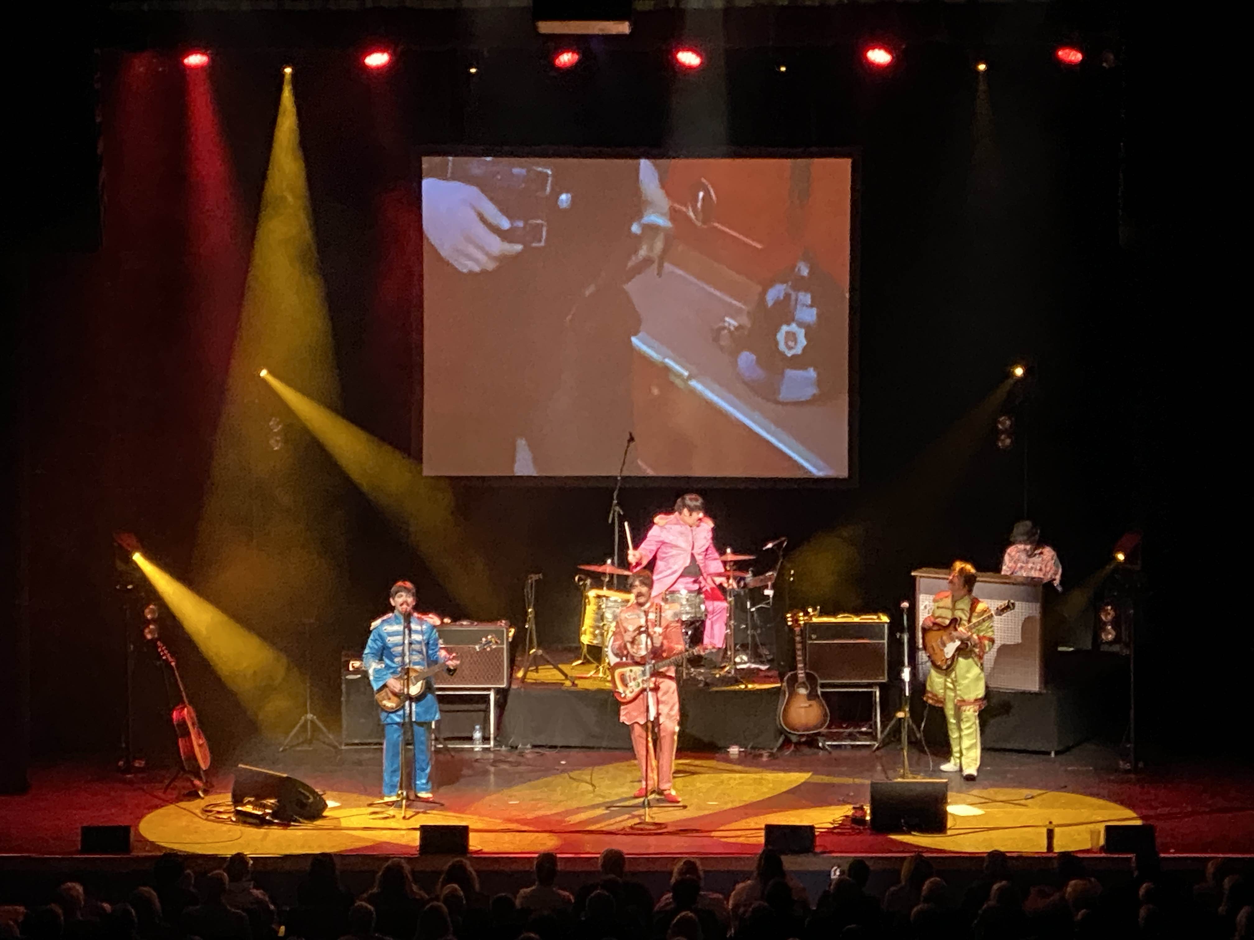 mersey beatles , the beatles , the upbeat beatles , hoddesdon , tribute band , production for touring bands , production for tribute band ,