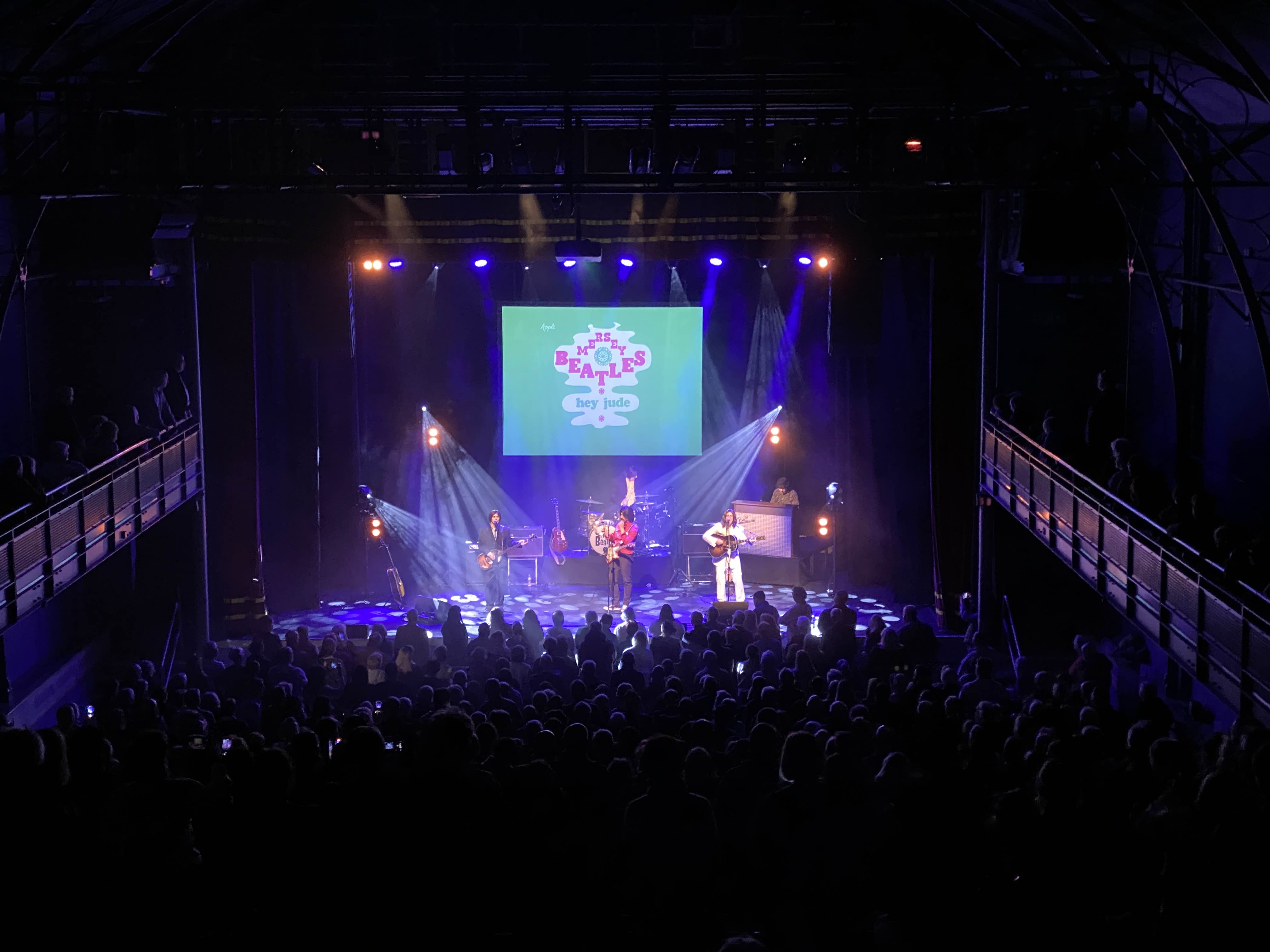 mersey beatles , the beatles , the upbeat beatles , hoddesdon , tribute band , production for touring bands , production for tribute band ,